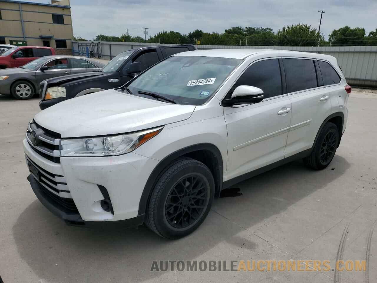 5TDZARFH8KS051901 TOYOTA HIGHLANDER 2019