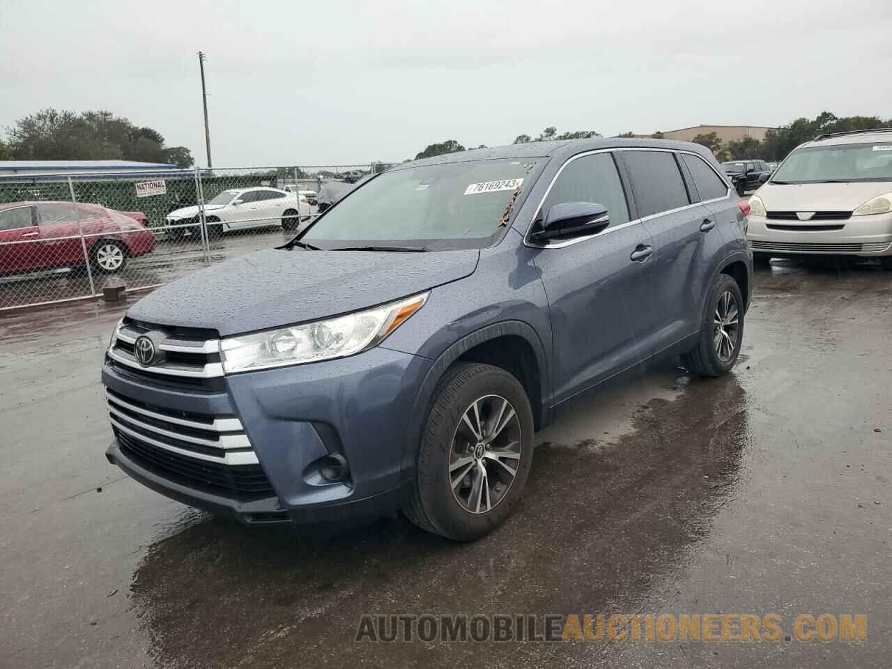 5TDZARFH8KS052191 TOYOTA HIGHLANDER 2019