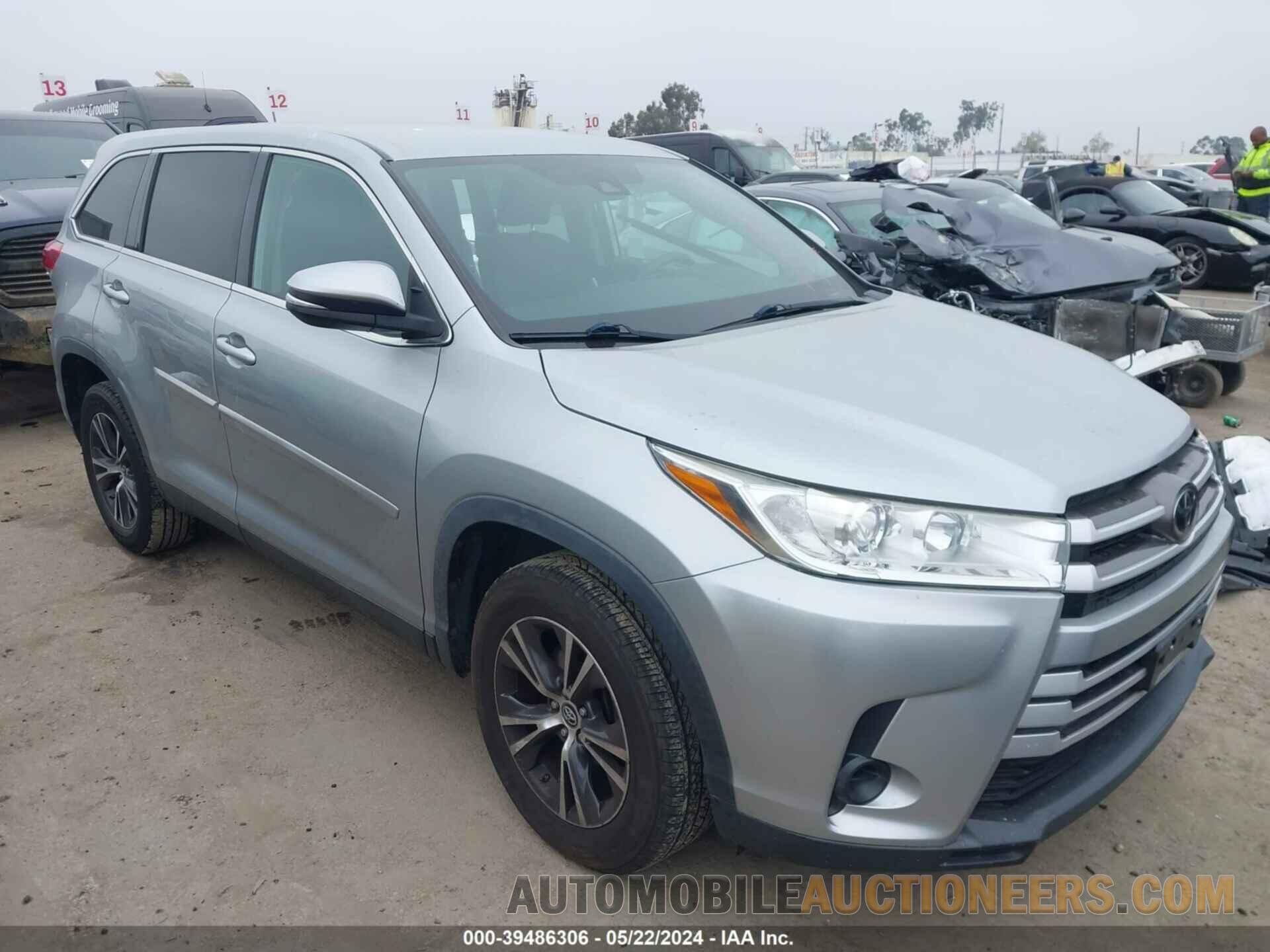 5TDZARFH8KS052224 TOYOTA HIGHLANDER 2019