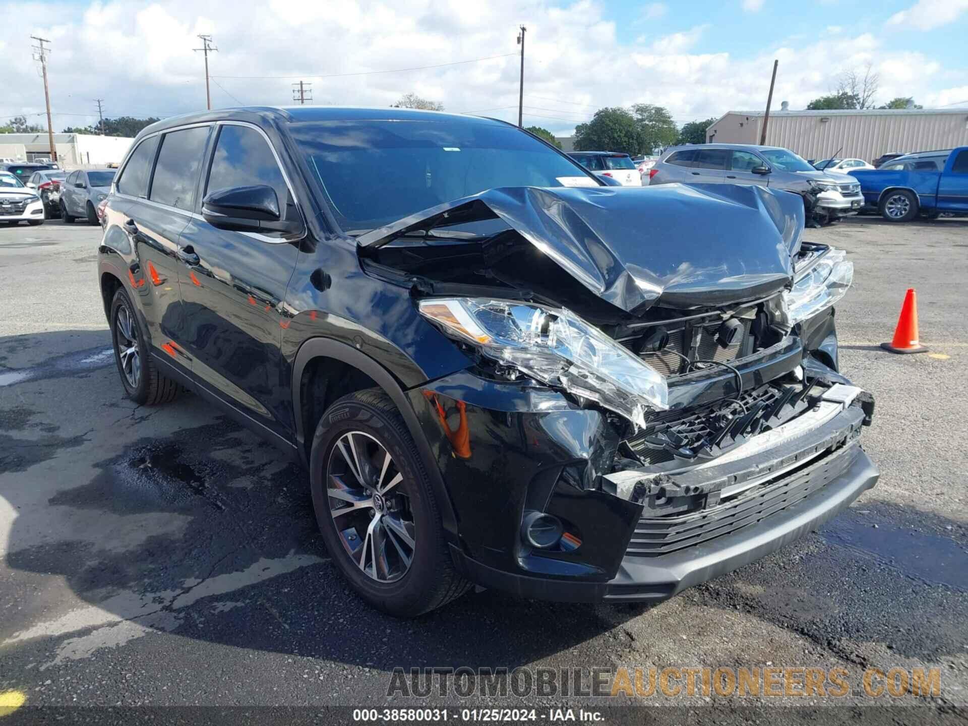 5TDZARFH8KS054989 TOYOTA HIGHLANDER 2019