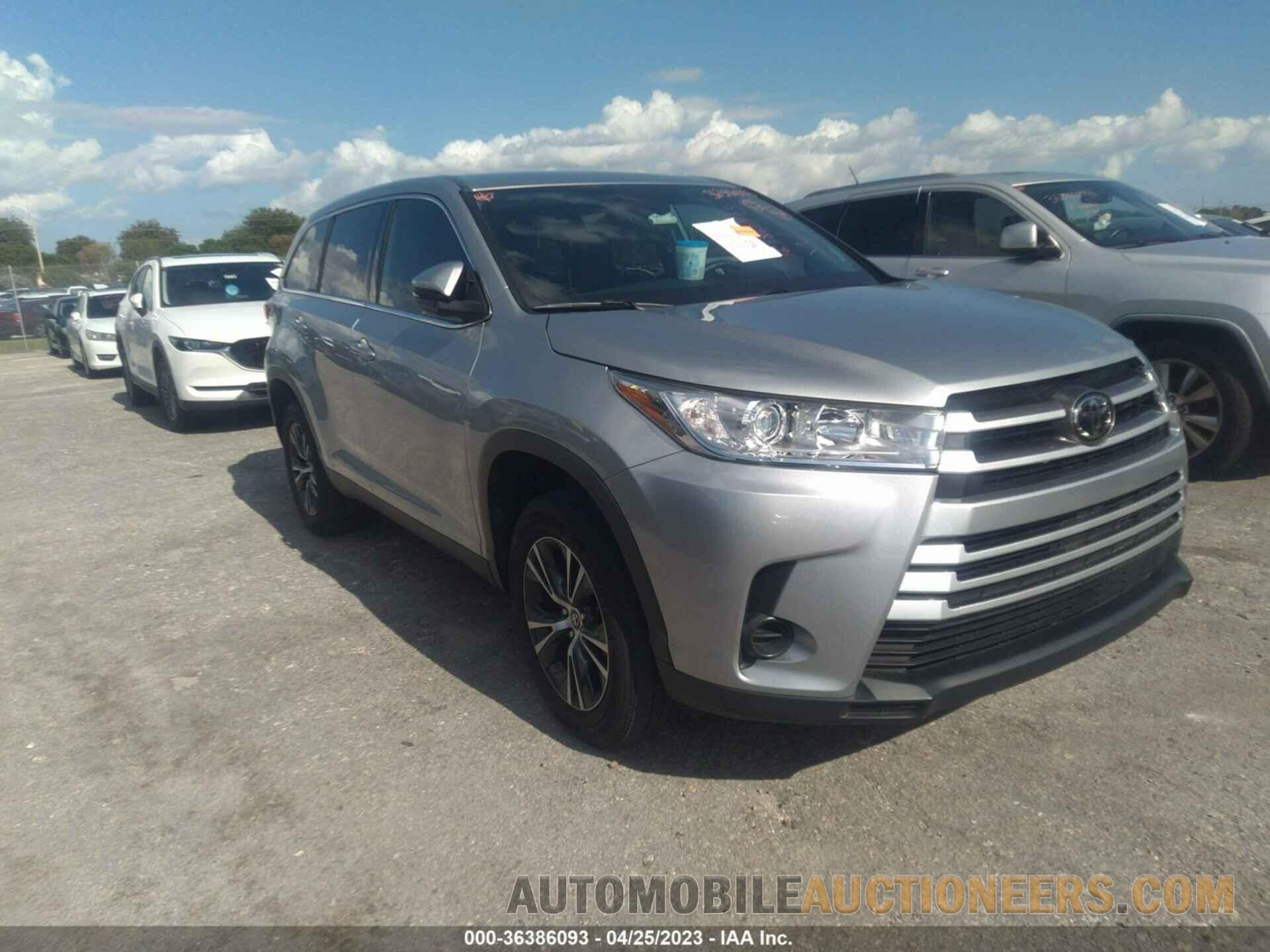 5TDZARFH8KS055429 TOYOTA HIGHLANDER 2019