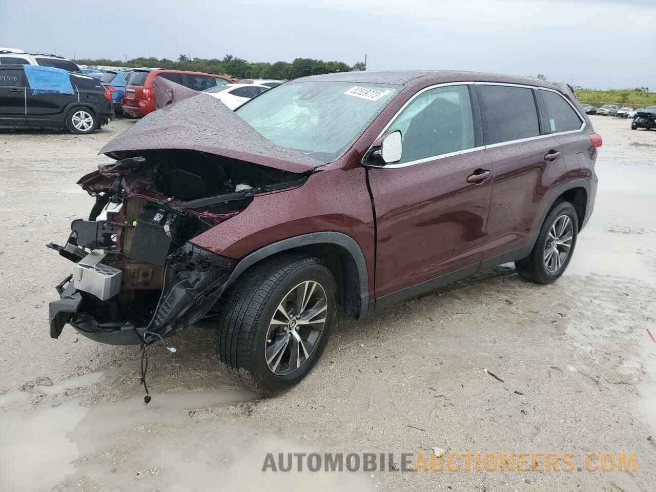 5TDZARFH8KS059657 TOYOTA HIGHLANDER 2019