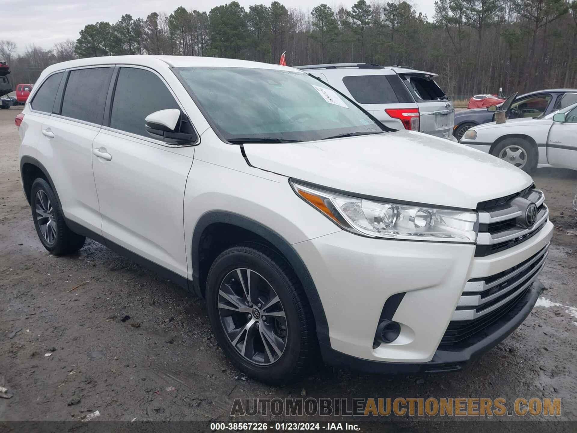 5TDZARFH8KS060971 TOYOTA HIGHLANDER 2019