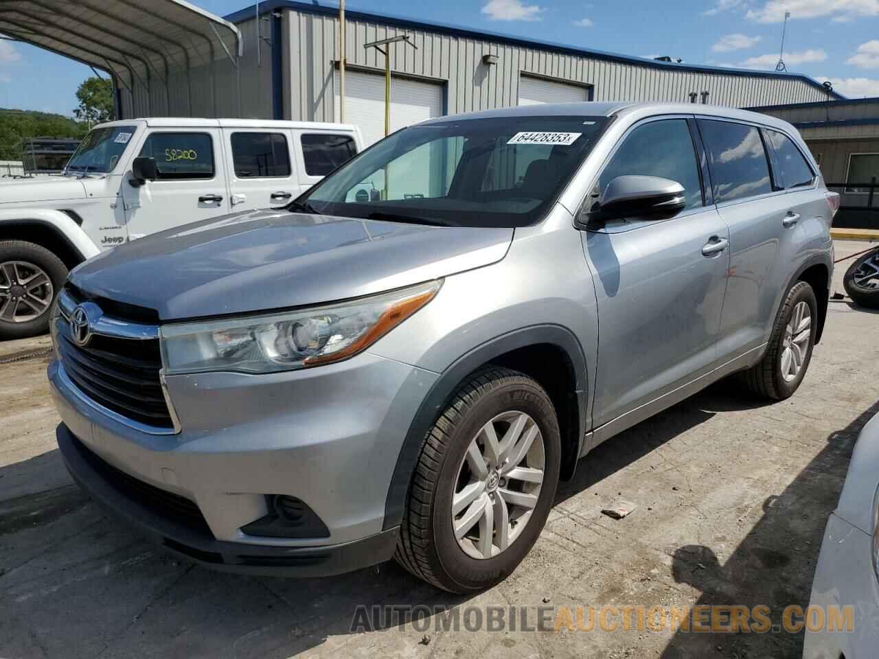 5TDZARFH9FS013731 TOYOTA HIGHLANDER 2015