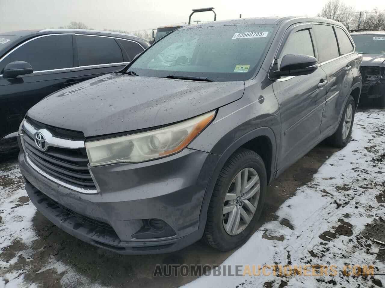 5TDZARFH9GS022169 TOYOTA HIGHLANDER 2016