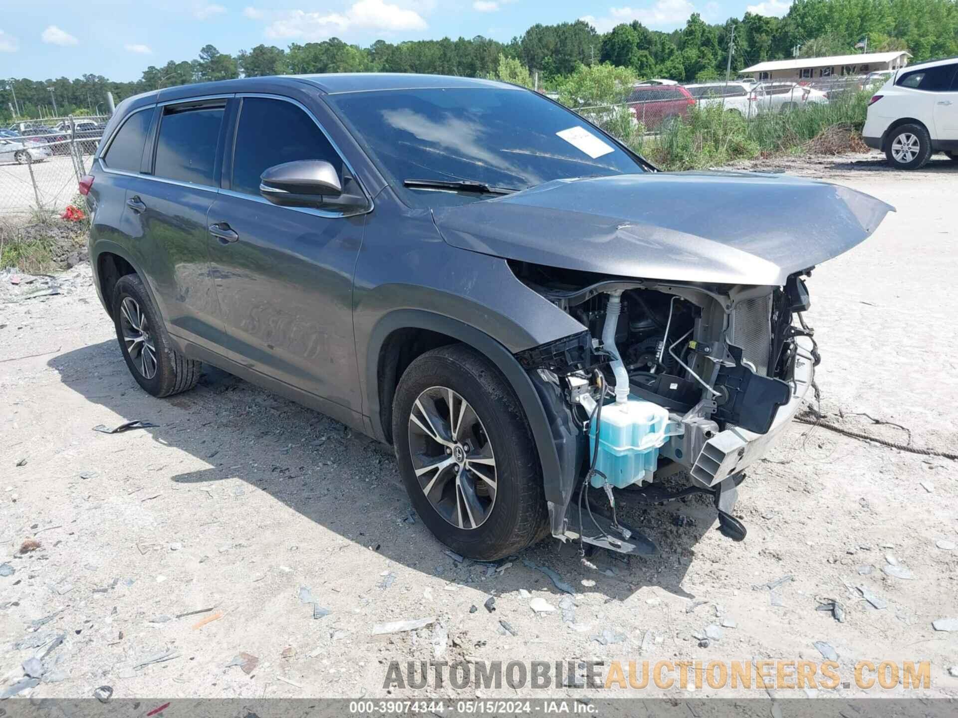 5TDZARFH9JS036497 TOYOTA HIGHLANDER 2018