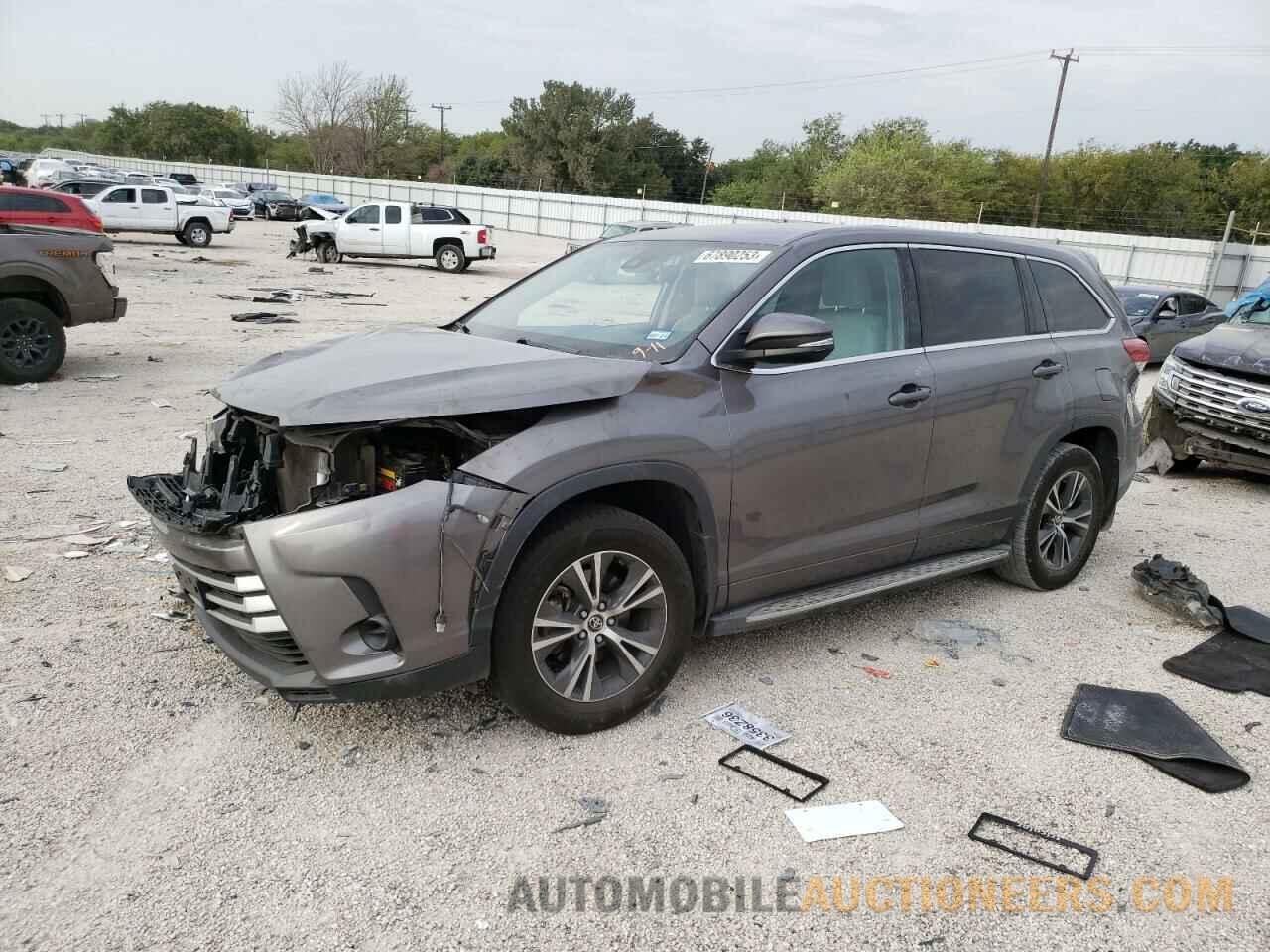 5TDZARFH9JS039383 TOYOTA HIGHLANDER 2018