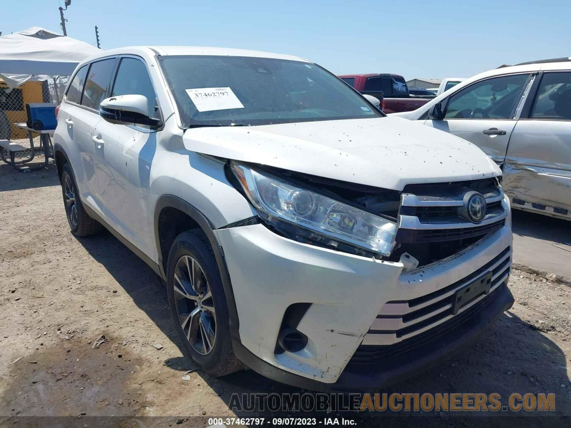 5TDZARFH9KS042107 TOYOTA HIGHLANDER 2019