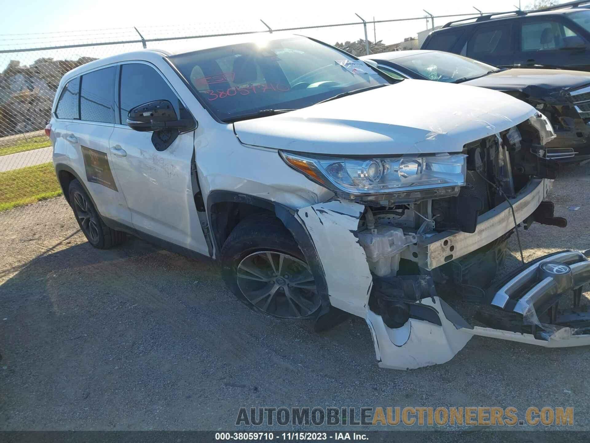 5TDZARFH9KS044245 TOYOTA HIGHLANDER 2019