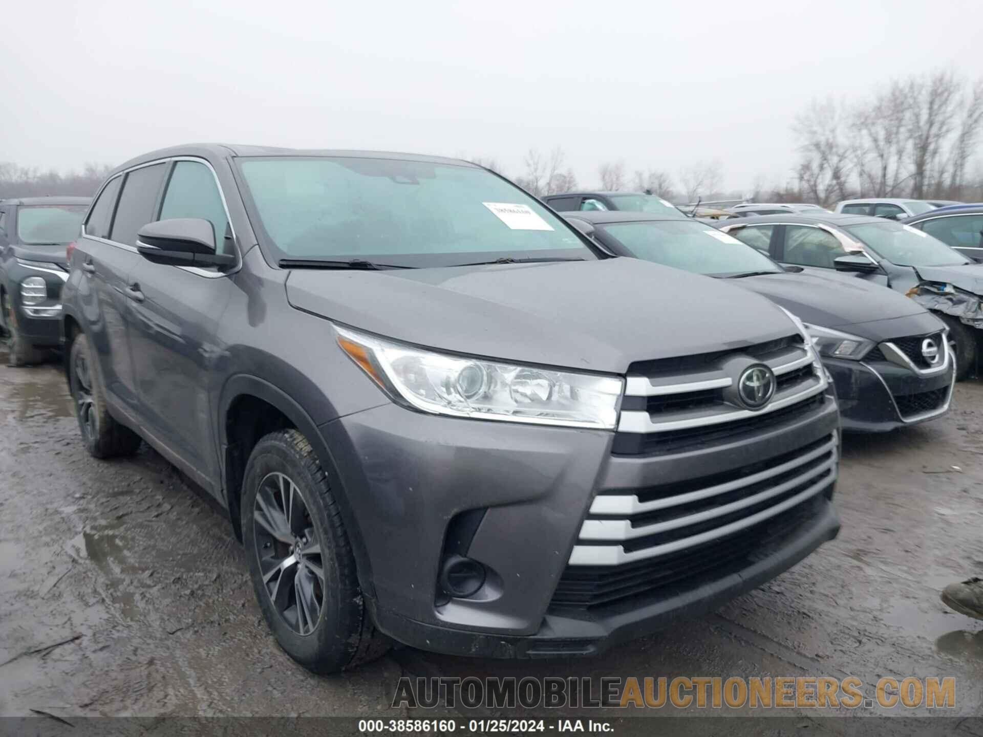 5TDZARFH9KS045525 TOYOTA HIGHLANDER 2019