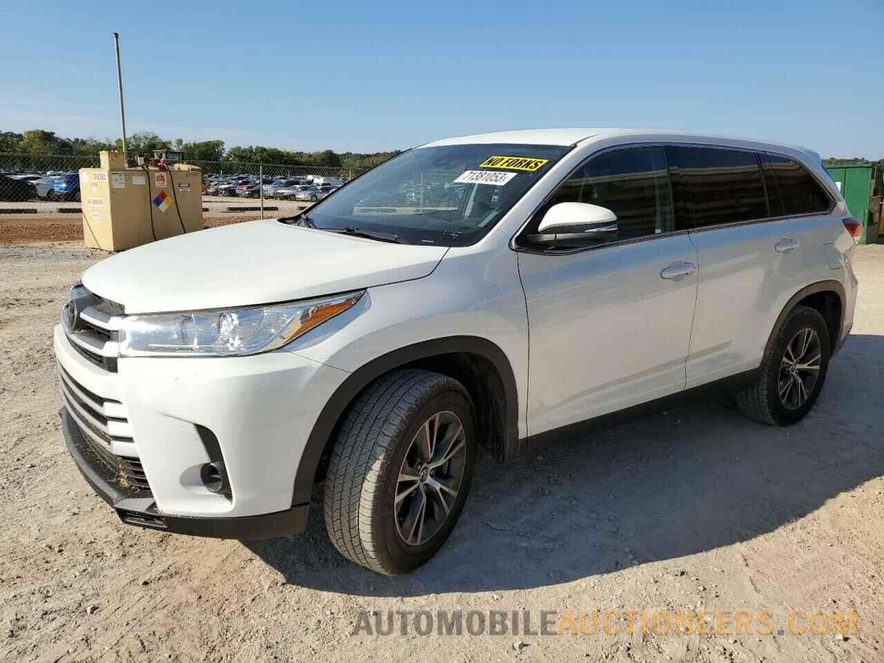 5TDZARFH9KS046061 TOYOTA HIGHLANDER 2019