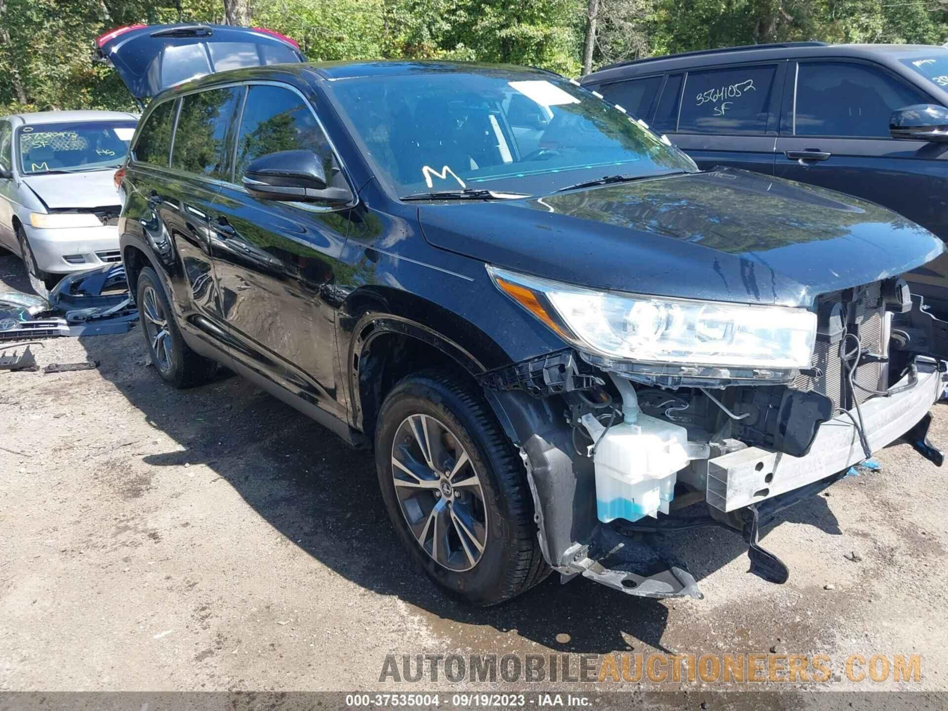 5TDZARFH9KS047534 TOYOTA HIGHLANDER 2019