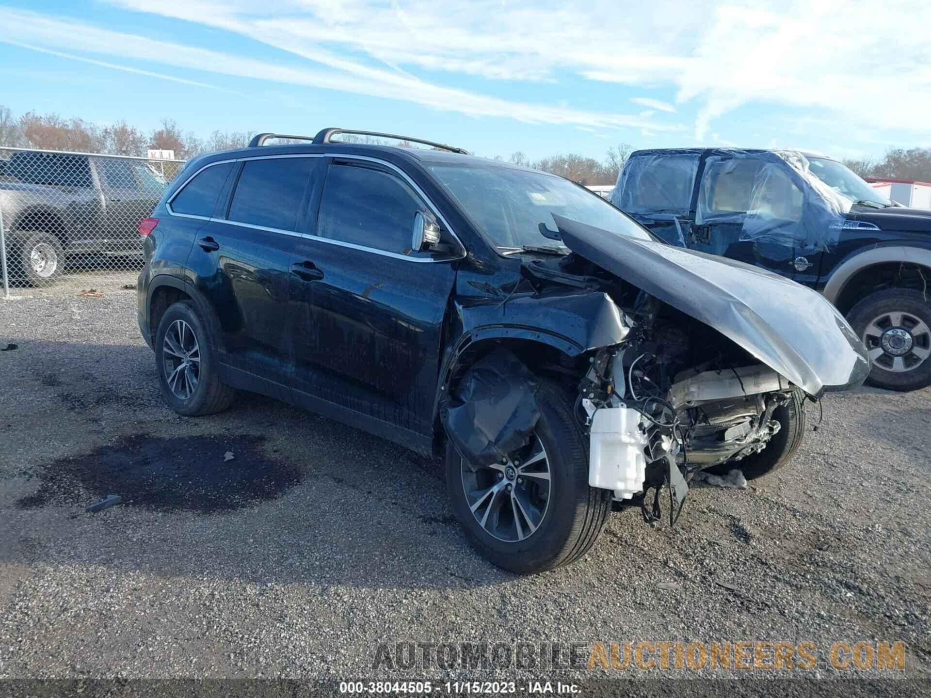 5TDZARFH9KS053642 TOYOTA HIGHLANDER 2019