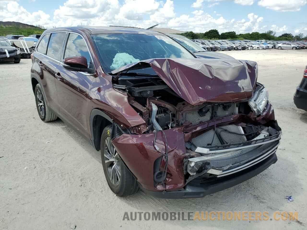 5TDZARFH9KS060932 TOYOTA HIGHLANDER 2019