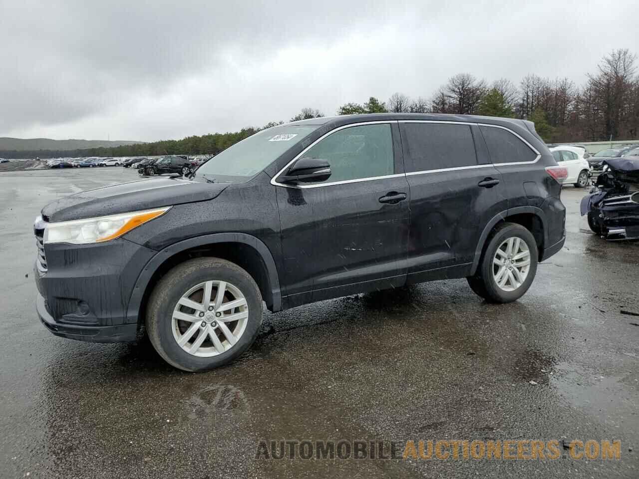 5TDZARFHXFS009266 TOYOTA HIGHLANDER 2015