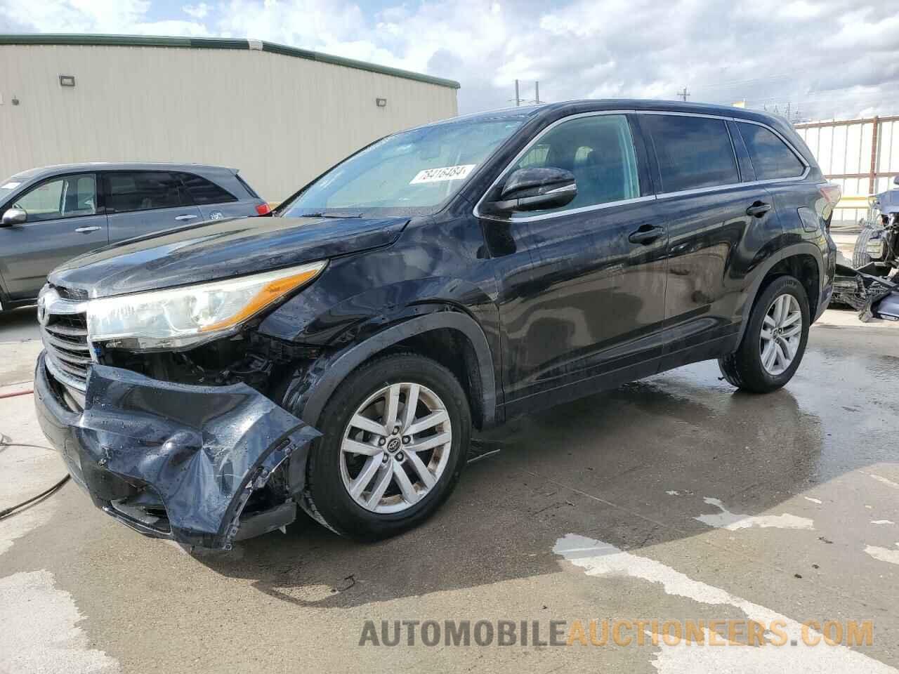 5TDZARFHXGS018938 TOYOTA HIGHLANDER 2016