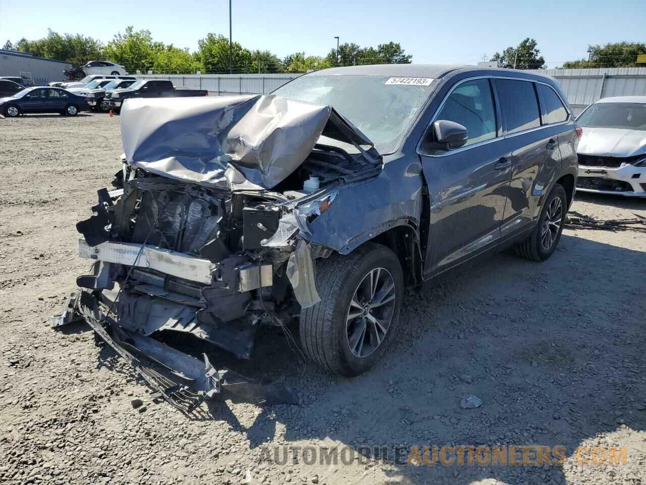 5TDZARFHXJS034208 TOYOTA HIGHLANDER 2018