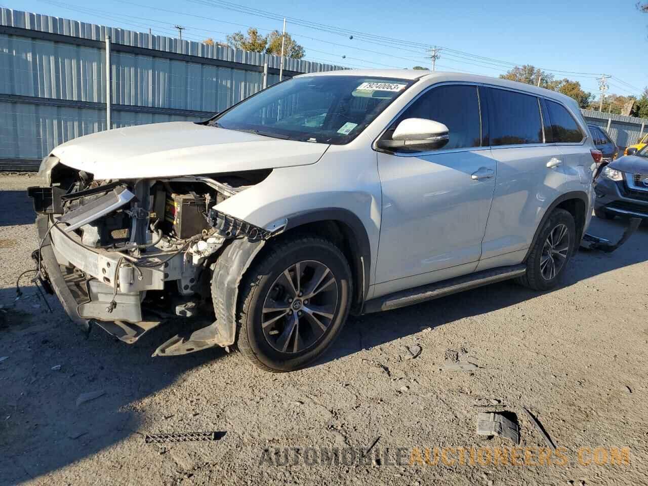 5TDZARFHXJS039893 TOYOTA HIGHLANDER 2018