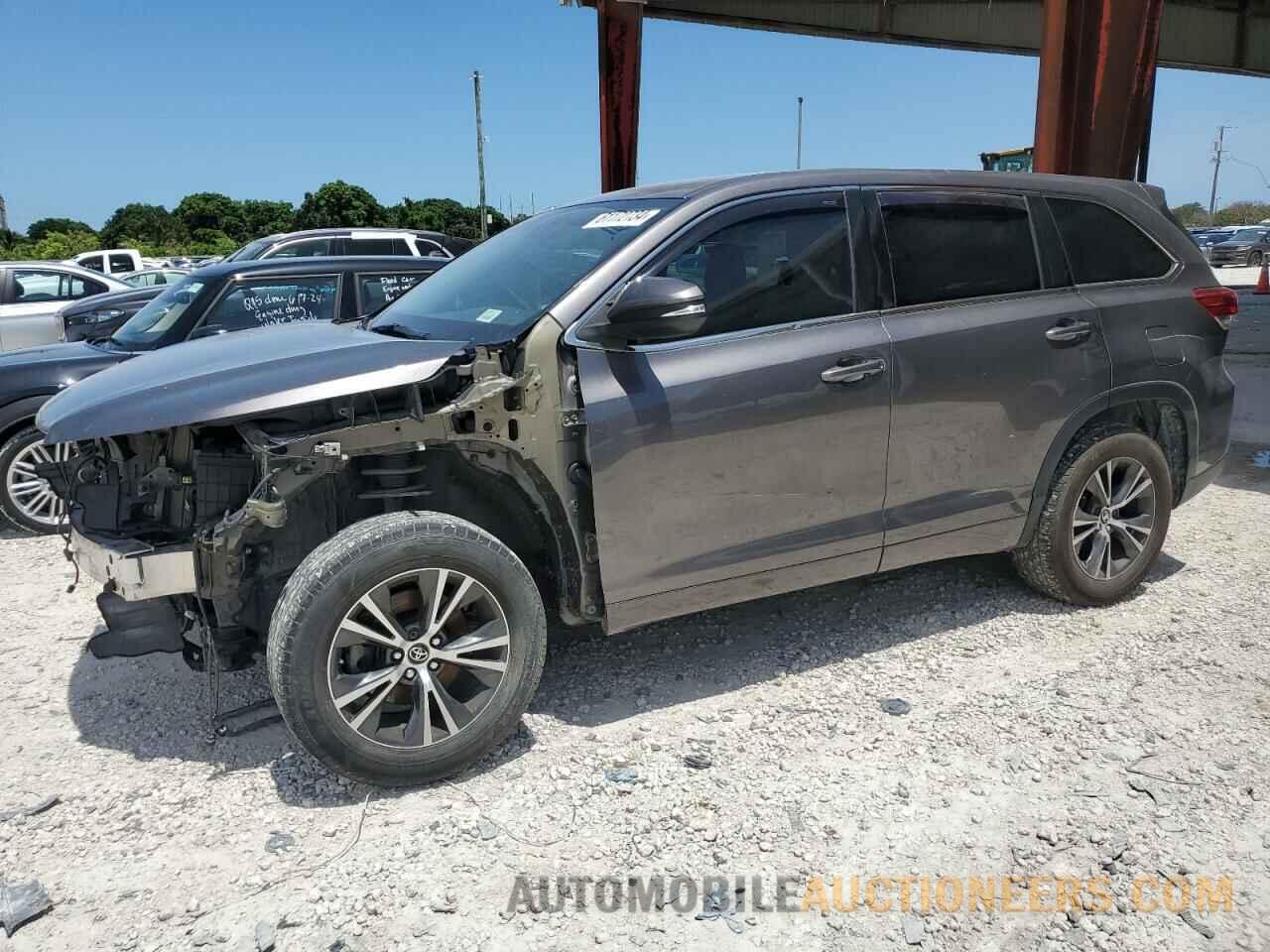 5TDZARFHXJS040249 TOYOTA HIGHLANDER 2018