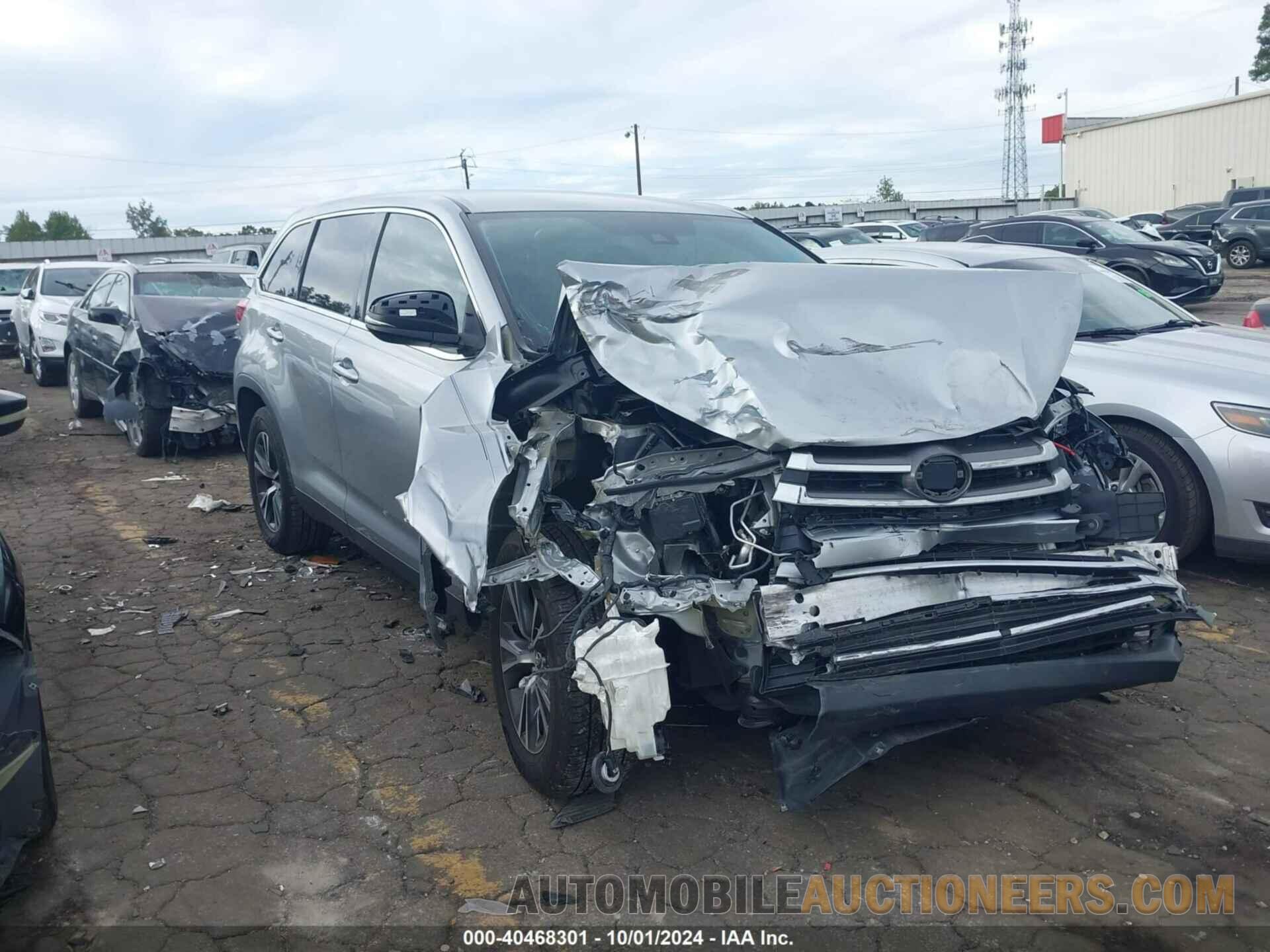 5TDZARFHXKS048448 TOYOTA HIGHLANDER 2019