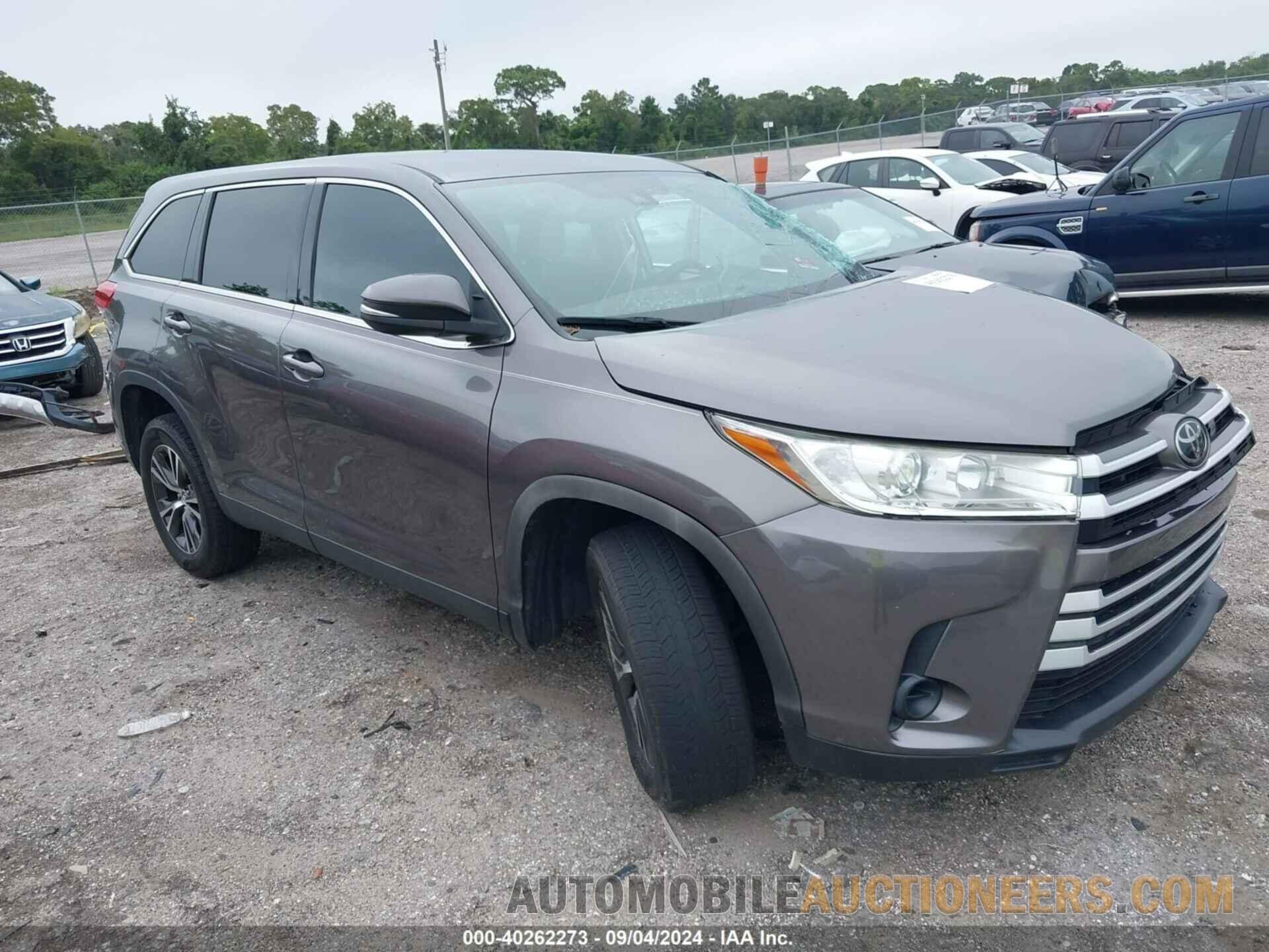 5TDZARFHXKS049664 TOYOTA HIGHLANDER 2019