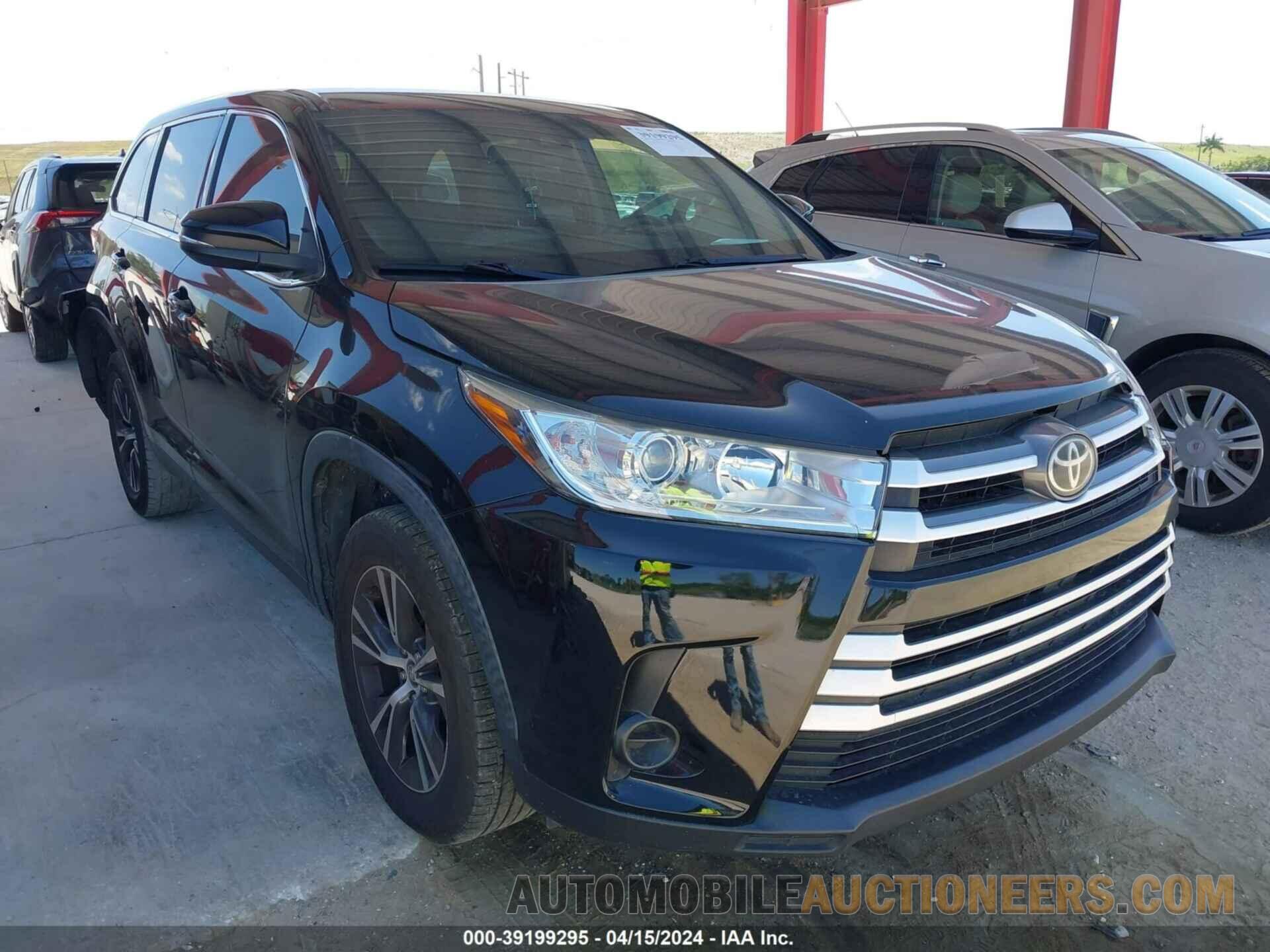 5TDZARFHXKS051740 TOYOTA HIGHLANDER 2019