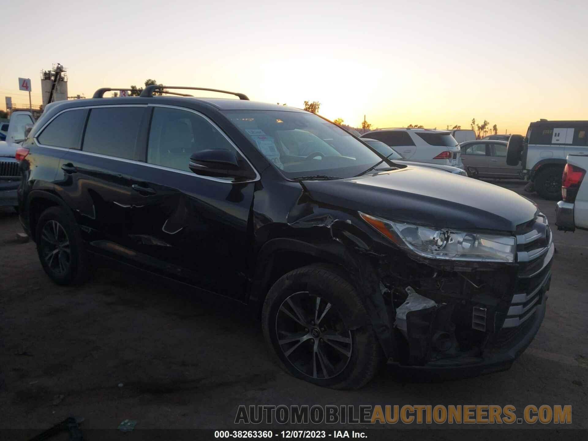 5TDZARFHXKS058283 TOYOTA HIGHLANDER 2019