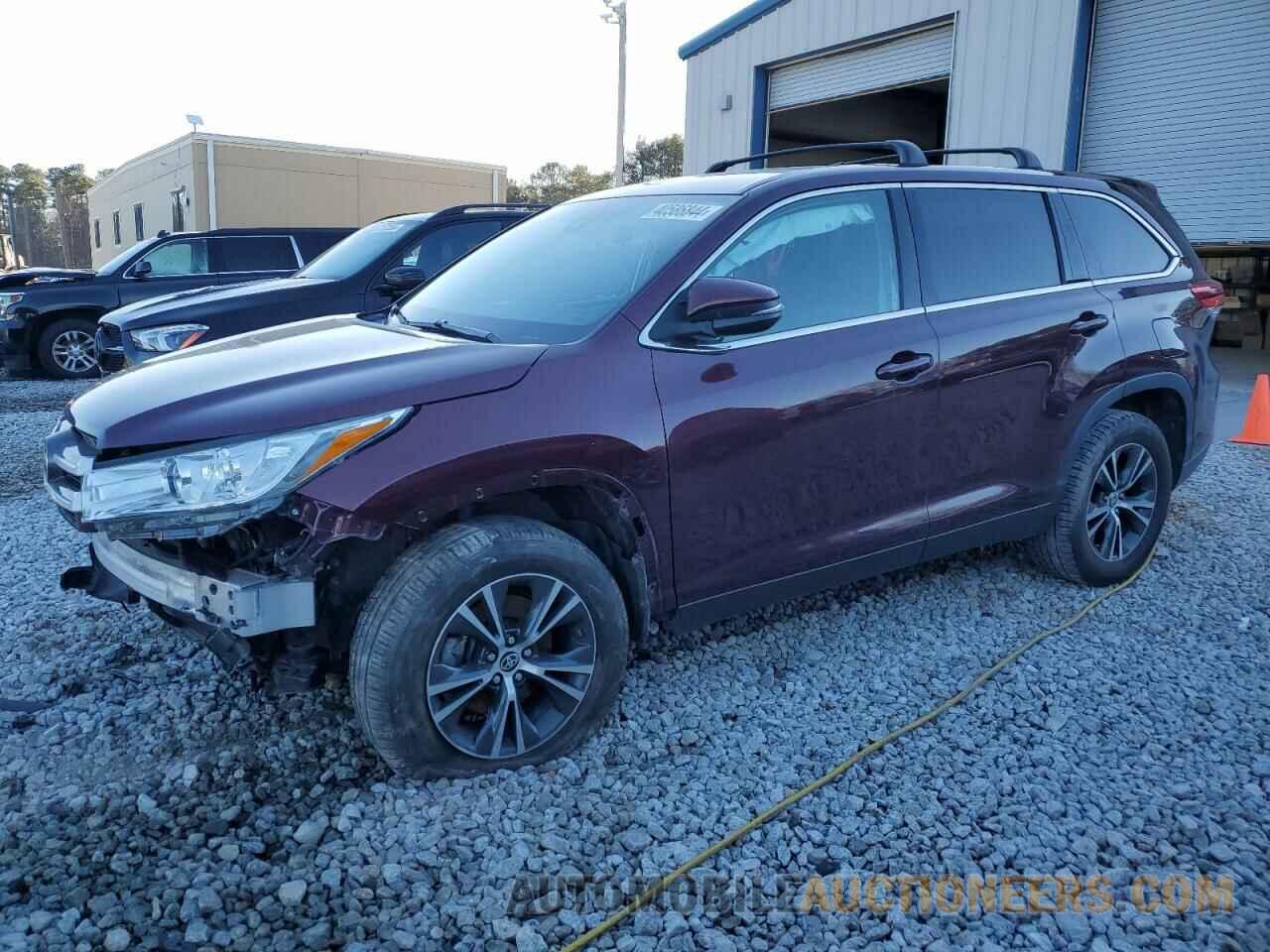 5TDZARFHXKS060759 TOYOTA HIGHLANDER 2019