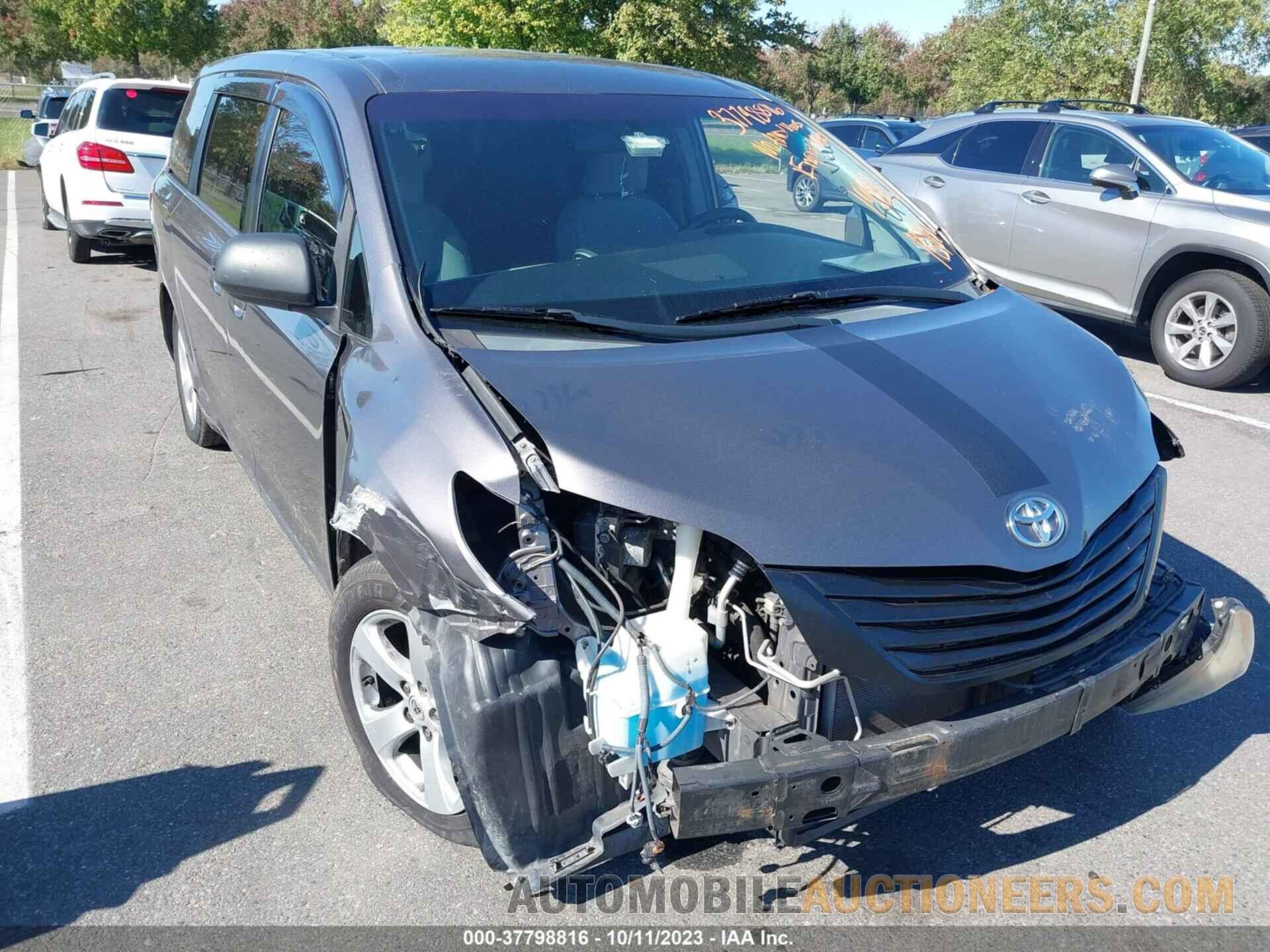 5TDZK3DC1FS651246 TOYOTA SIENNA 2015