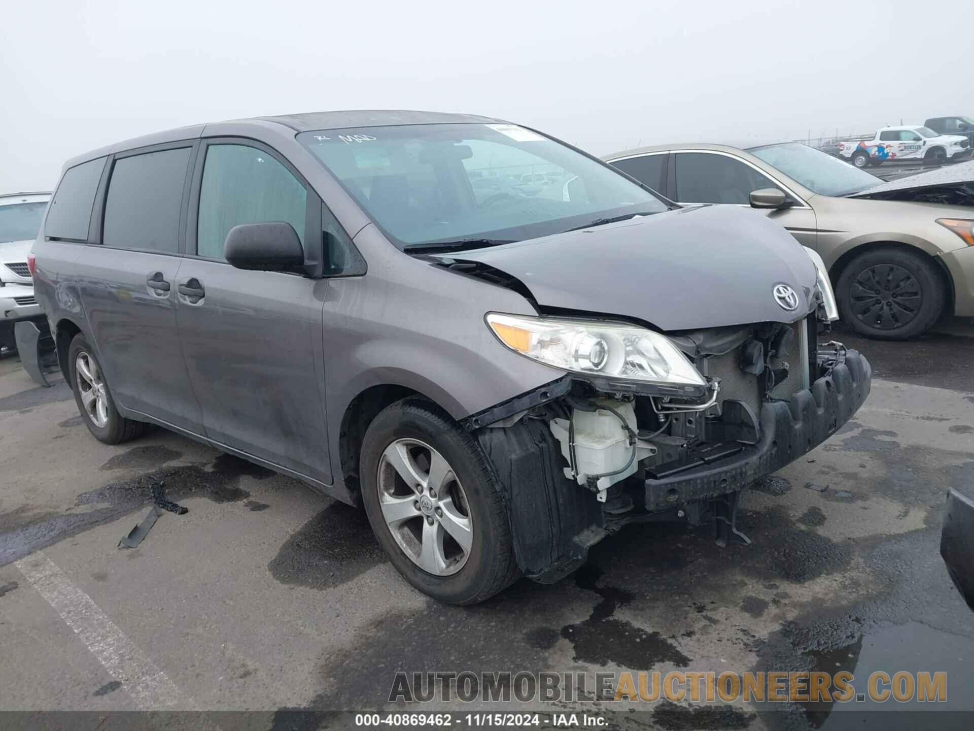 5TDZK3DC1FS666068 TOYOTA SIENNA 2015