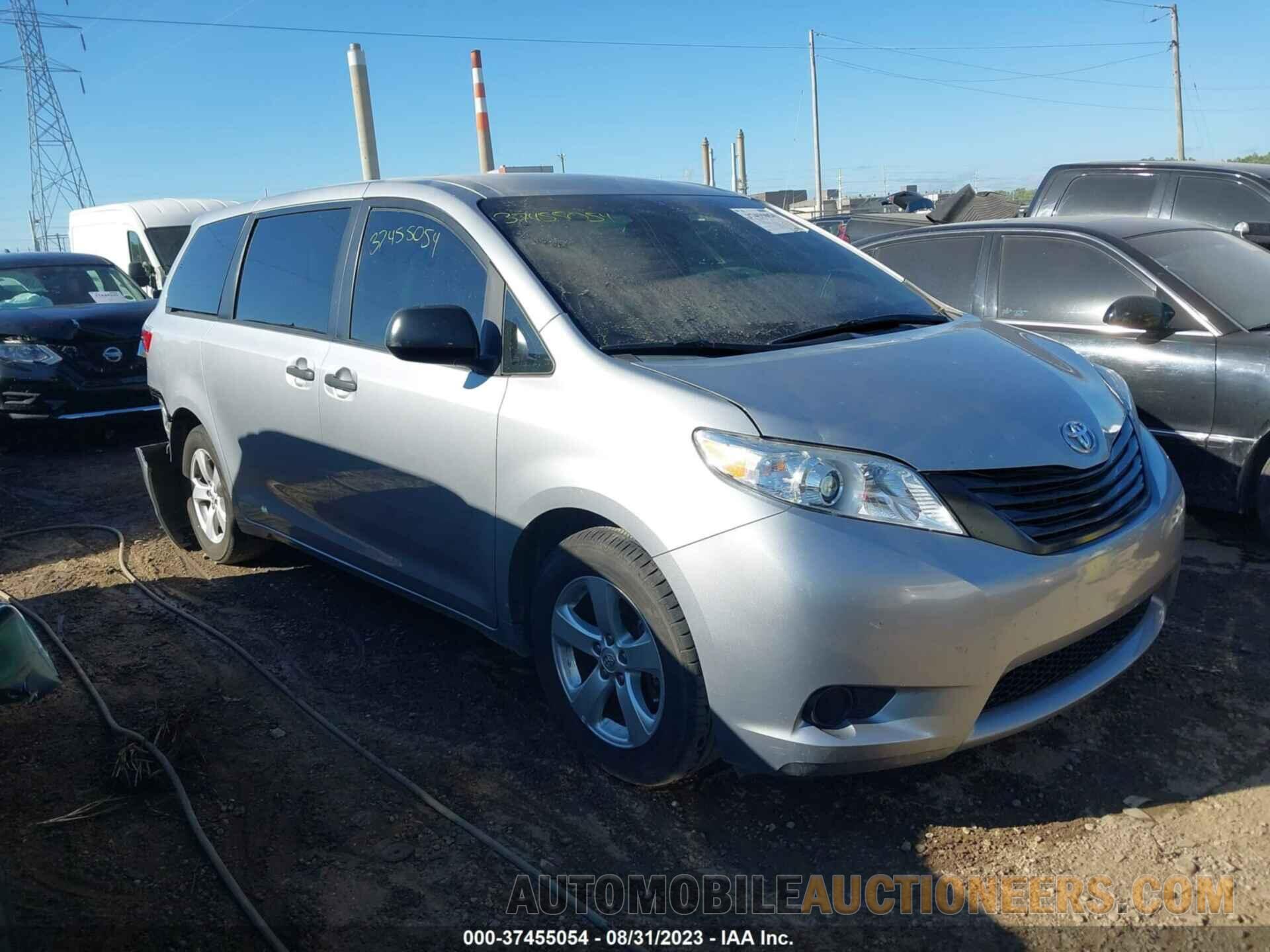 5TDZK3DC1GS704321 TOYOTA SIENNA 2016