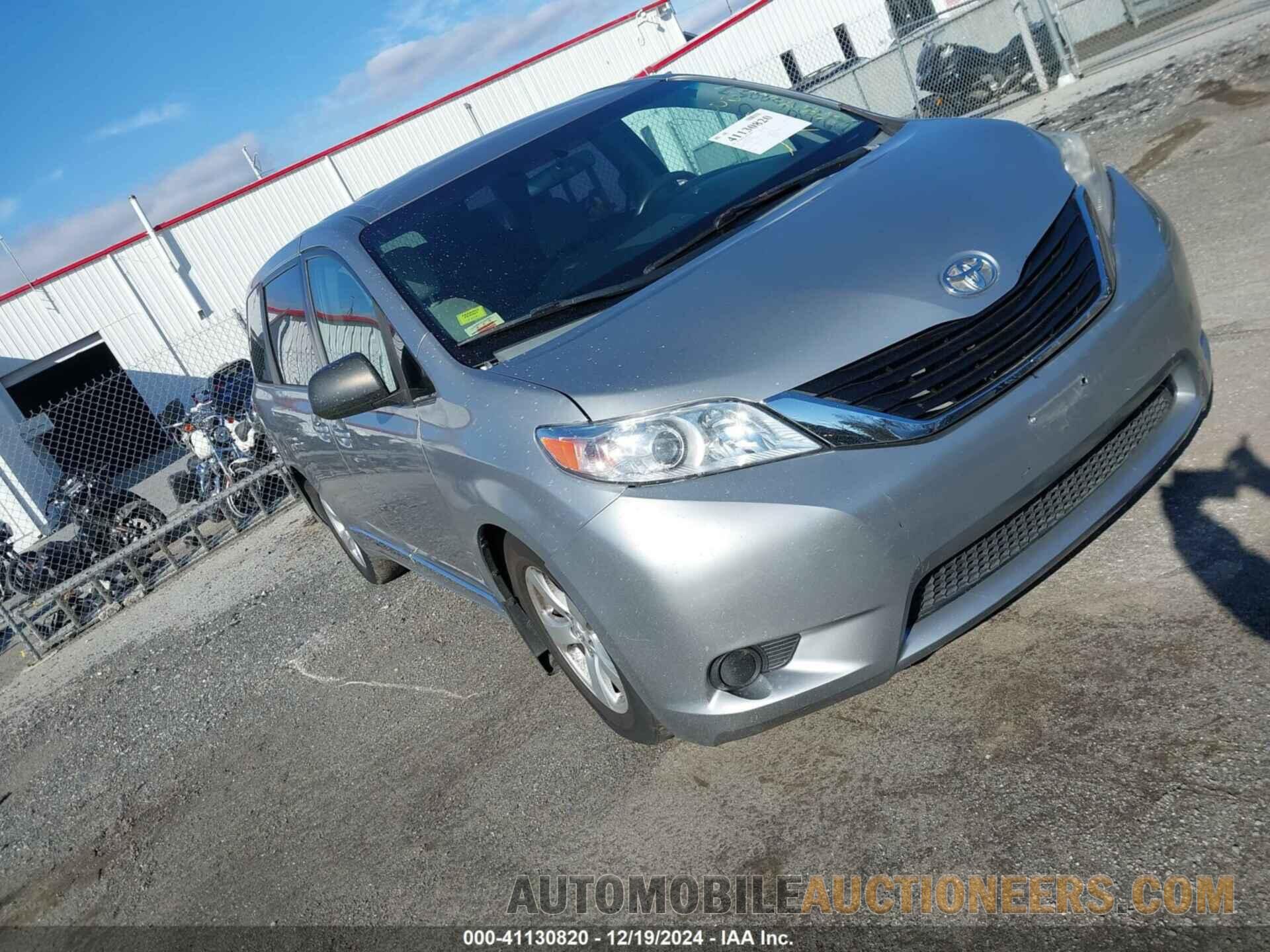 5TDZK3DC1GS726089 TOYOTA SIENNA 2016