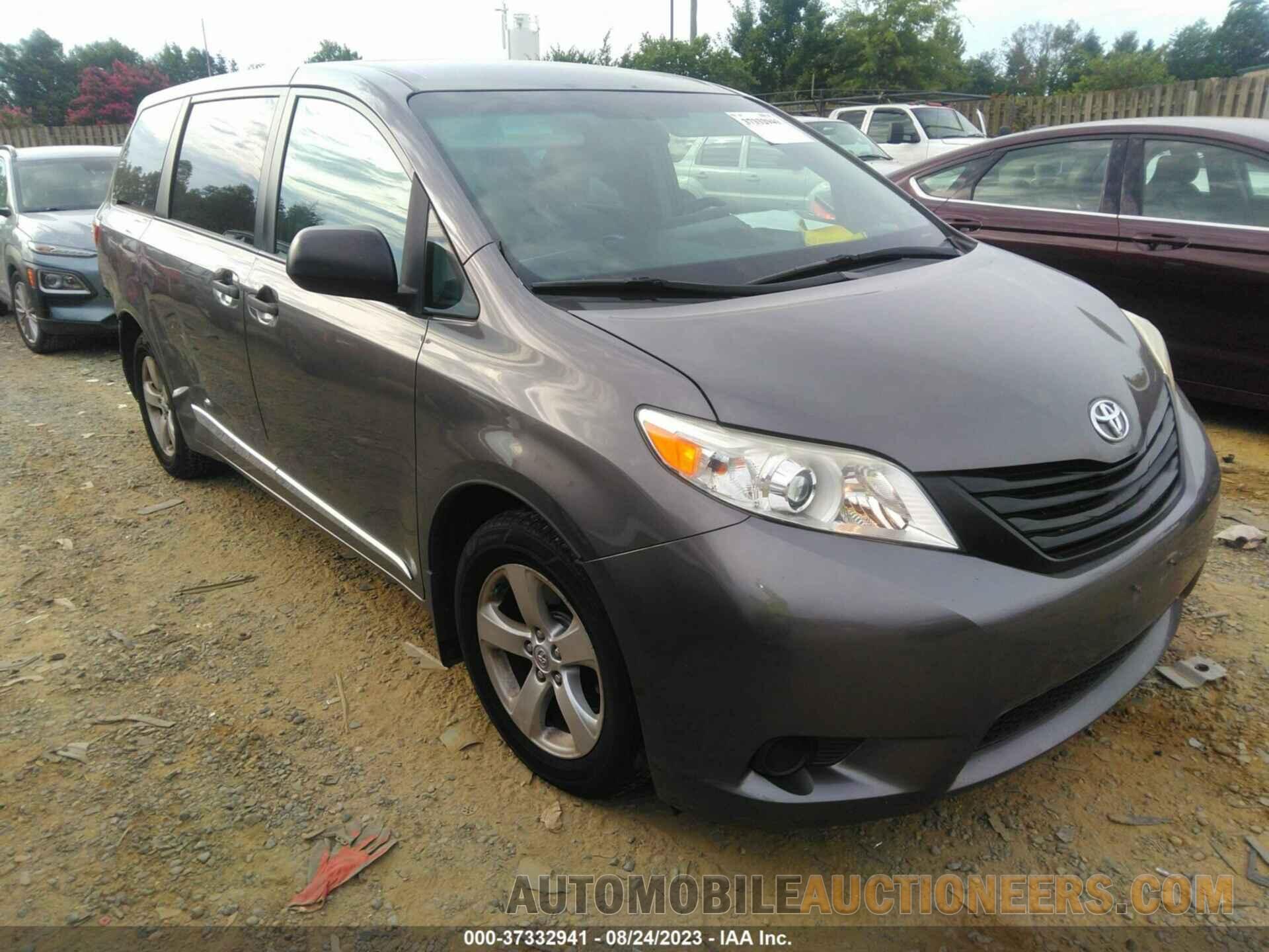 5TDZK3DC1GS732605 TOYOTA SIENNA 2016