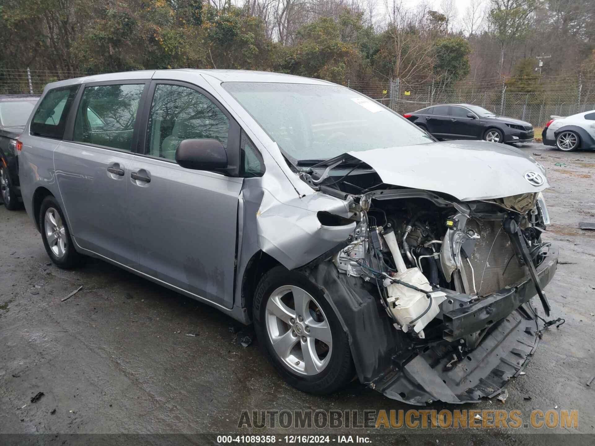 5TDZK3DC2ES510684 TOYOTA SIENNA 2014