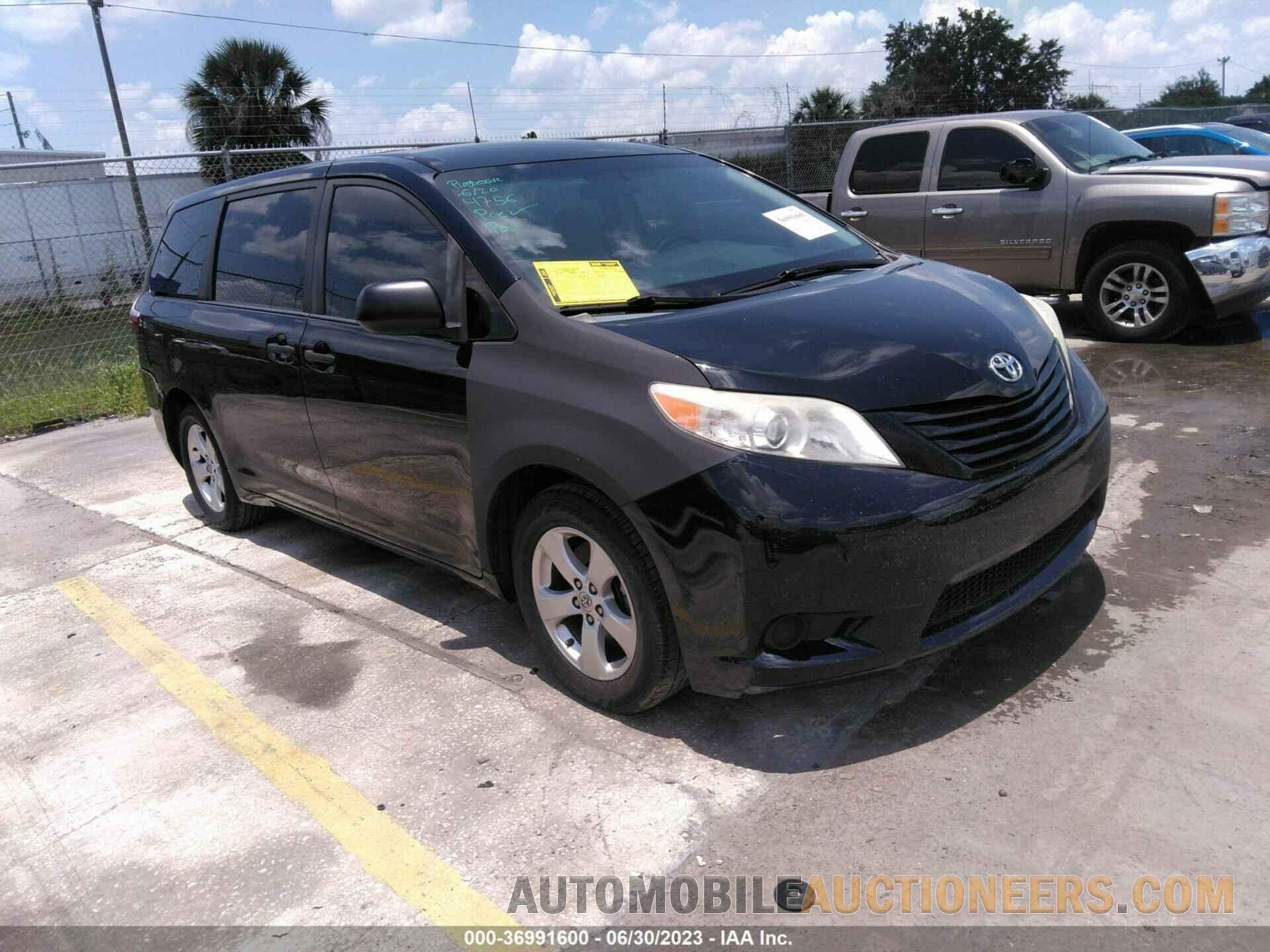 5TDZK3DC2FS565671 TOYOTA SIENNA 2015