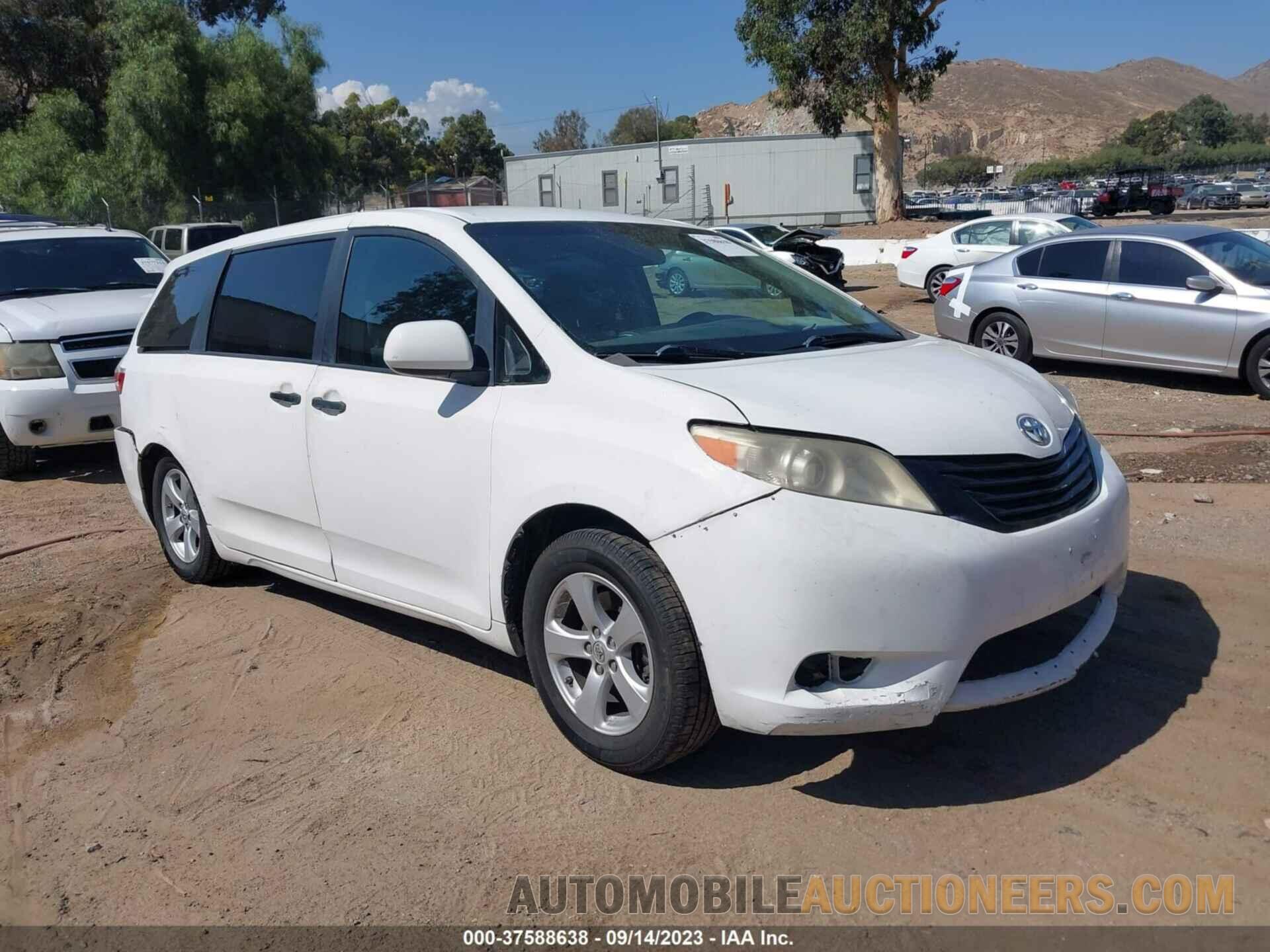 5TDZK3DC3FS546689 TOYOTA SIENNA 2015