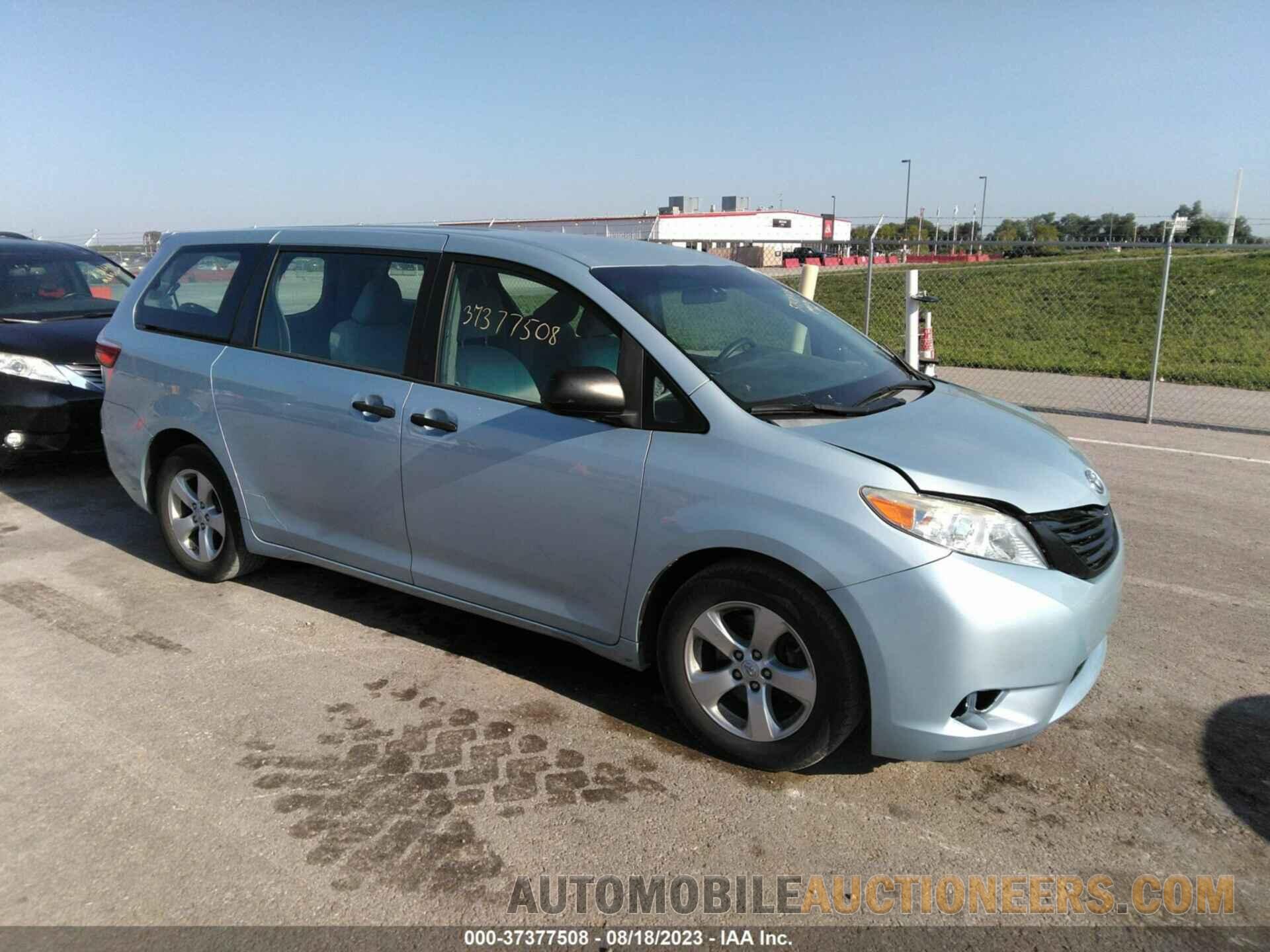 5TDZK3DC4FS549634 TOYOTA SIENNA 2015