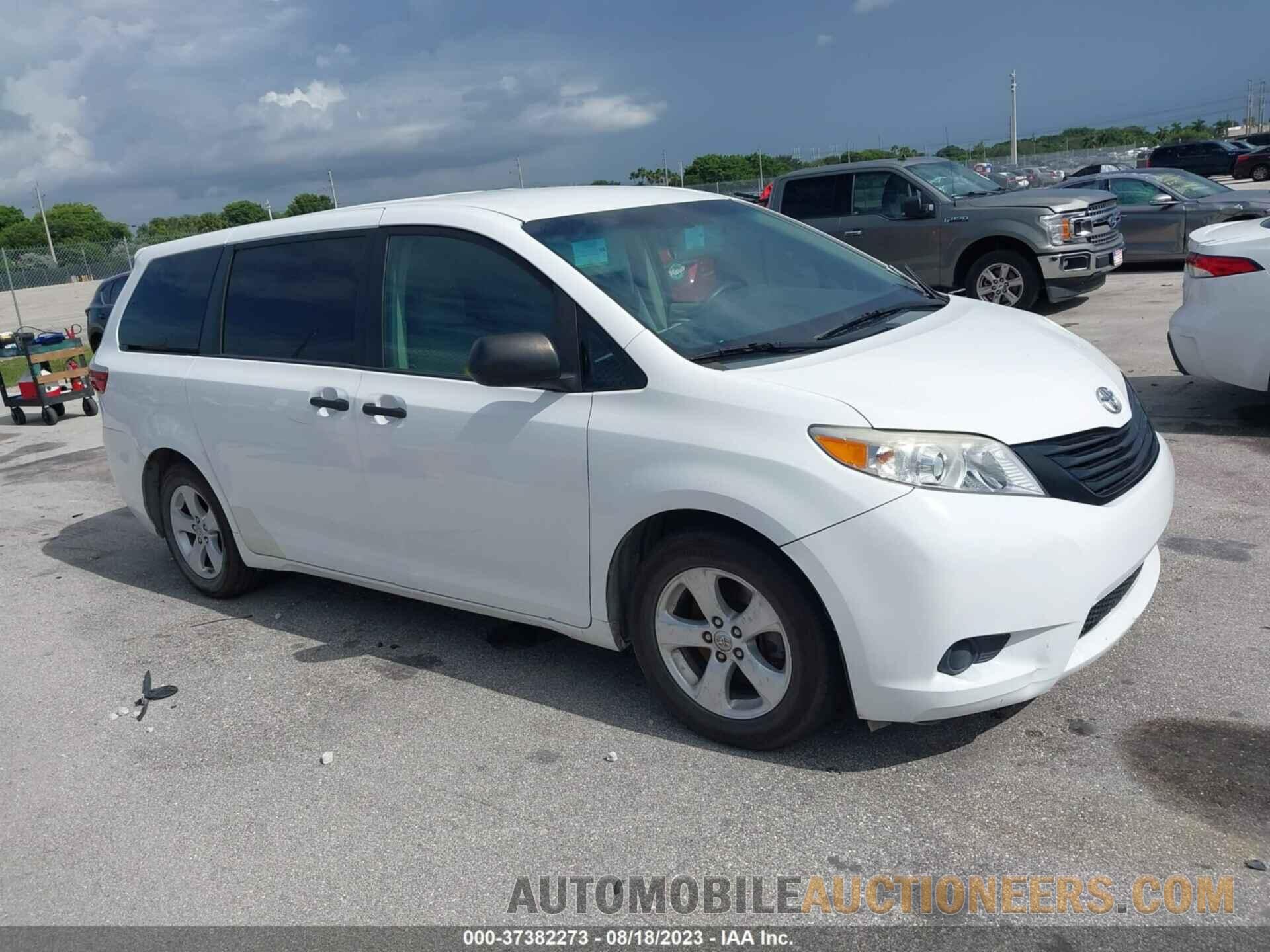 5TDZK3DC4FS681535 TOYOTA SIENNA 2015