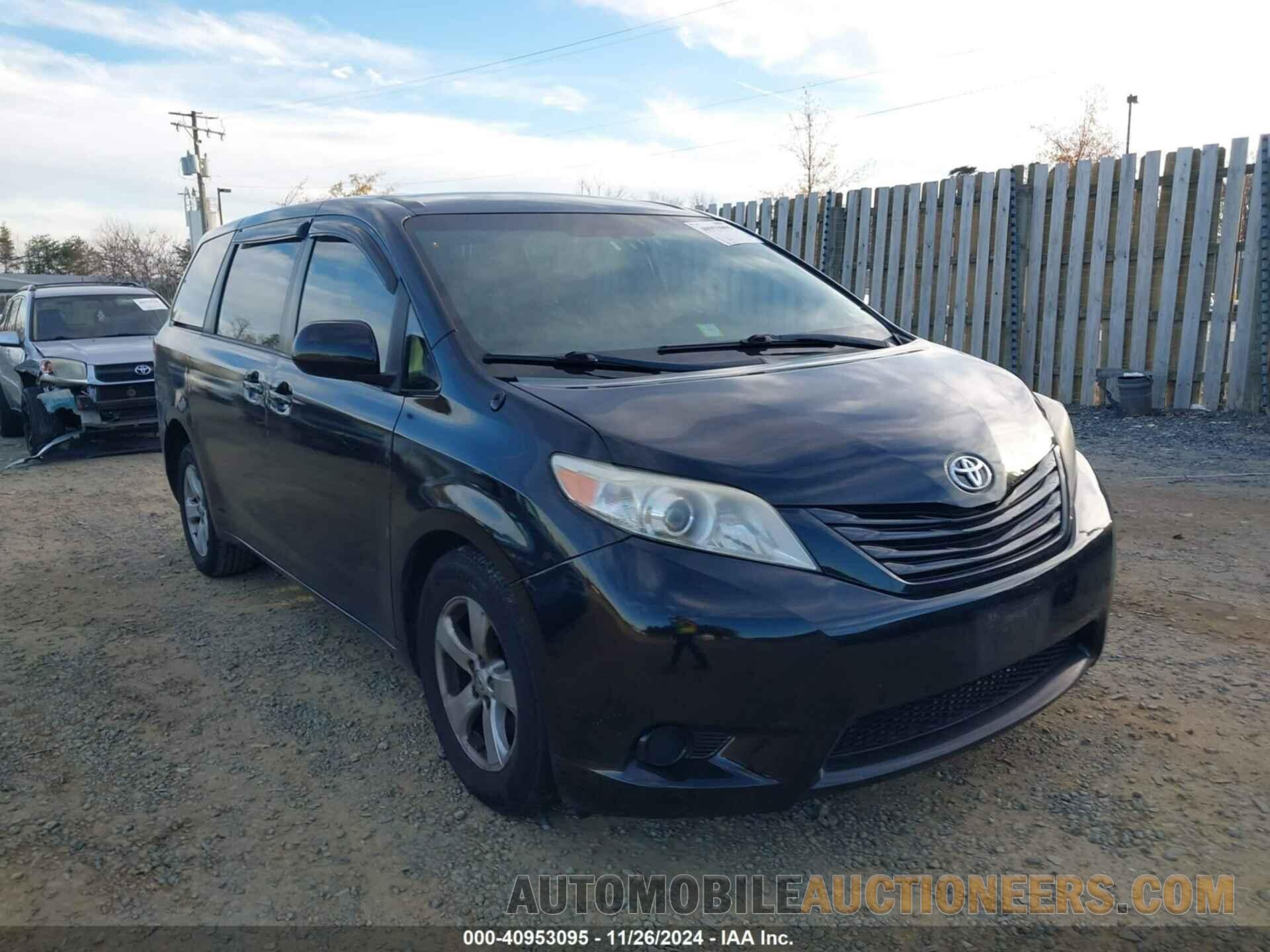 5TDZK3DC5ES426357 TOYOTA SIENNA 2014