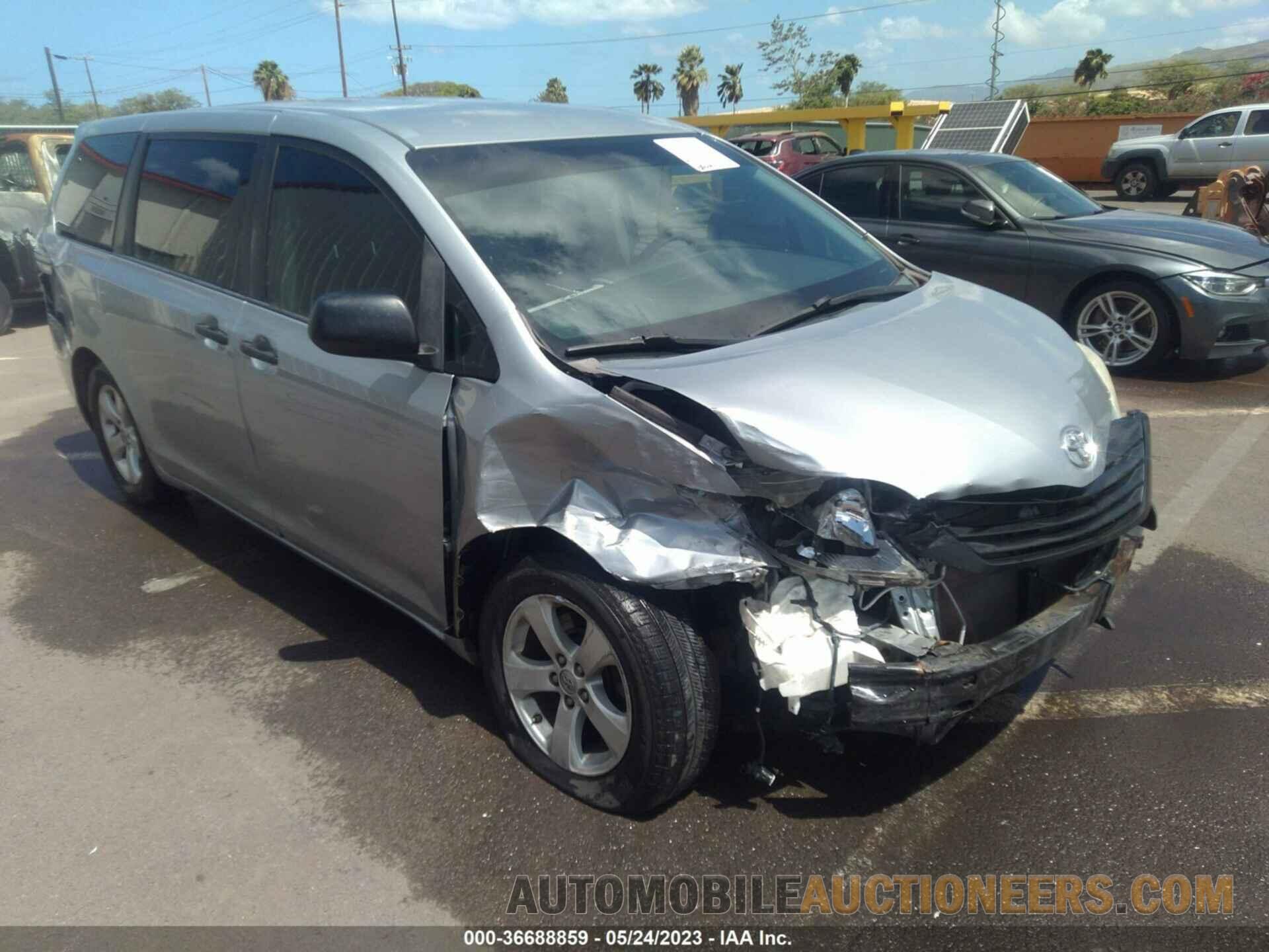 5TDZK3DC5FS528050 TOYOTA SIENNA 2015