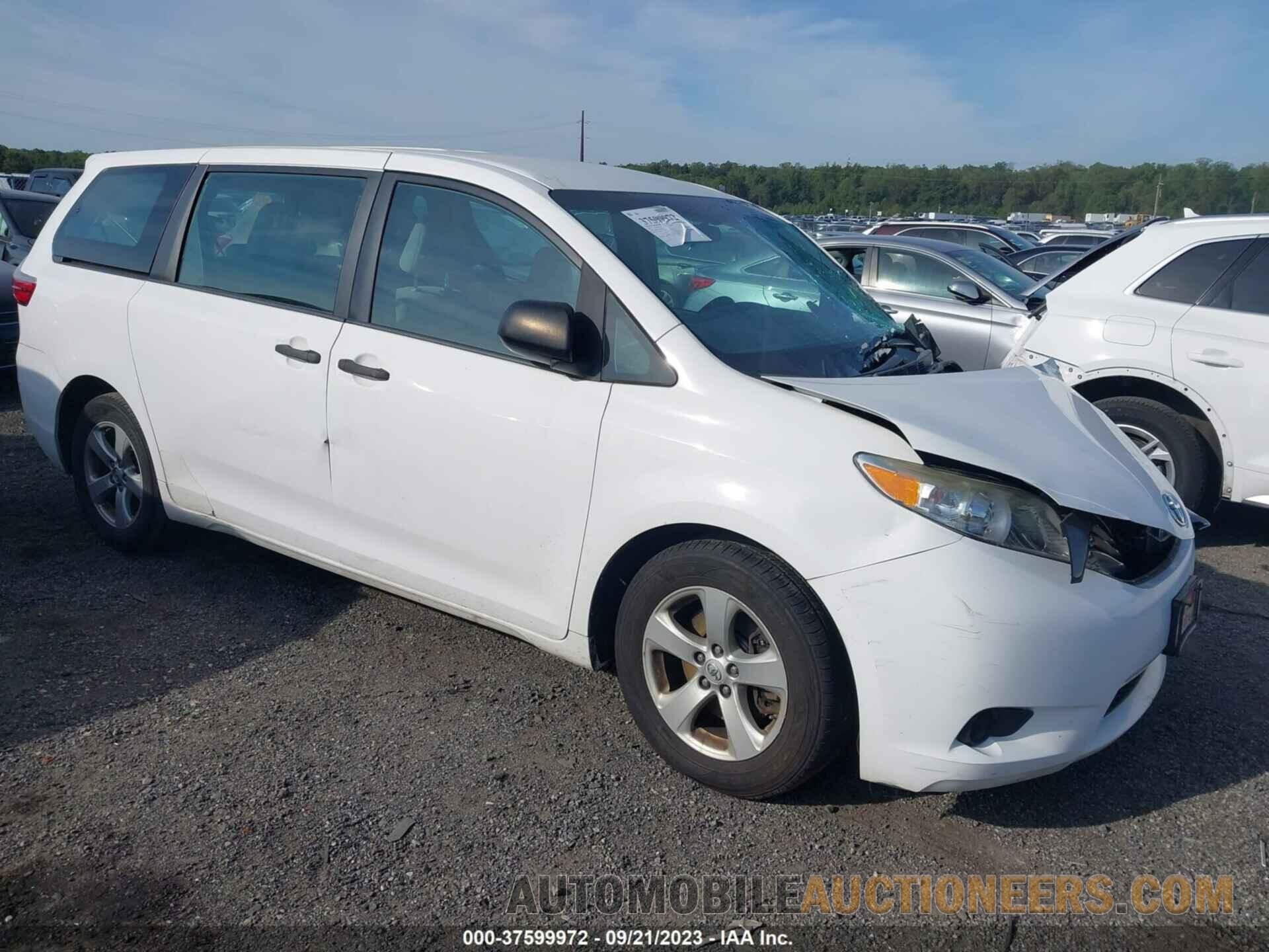 5TDZK3DC5FS690549 TOYOTA SIENNA 2015