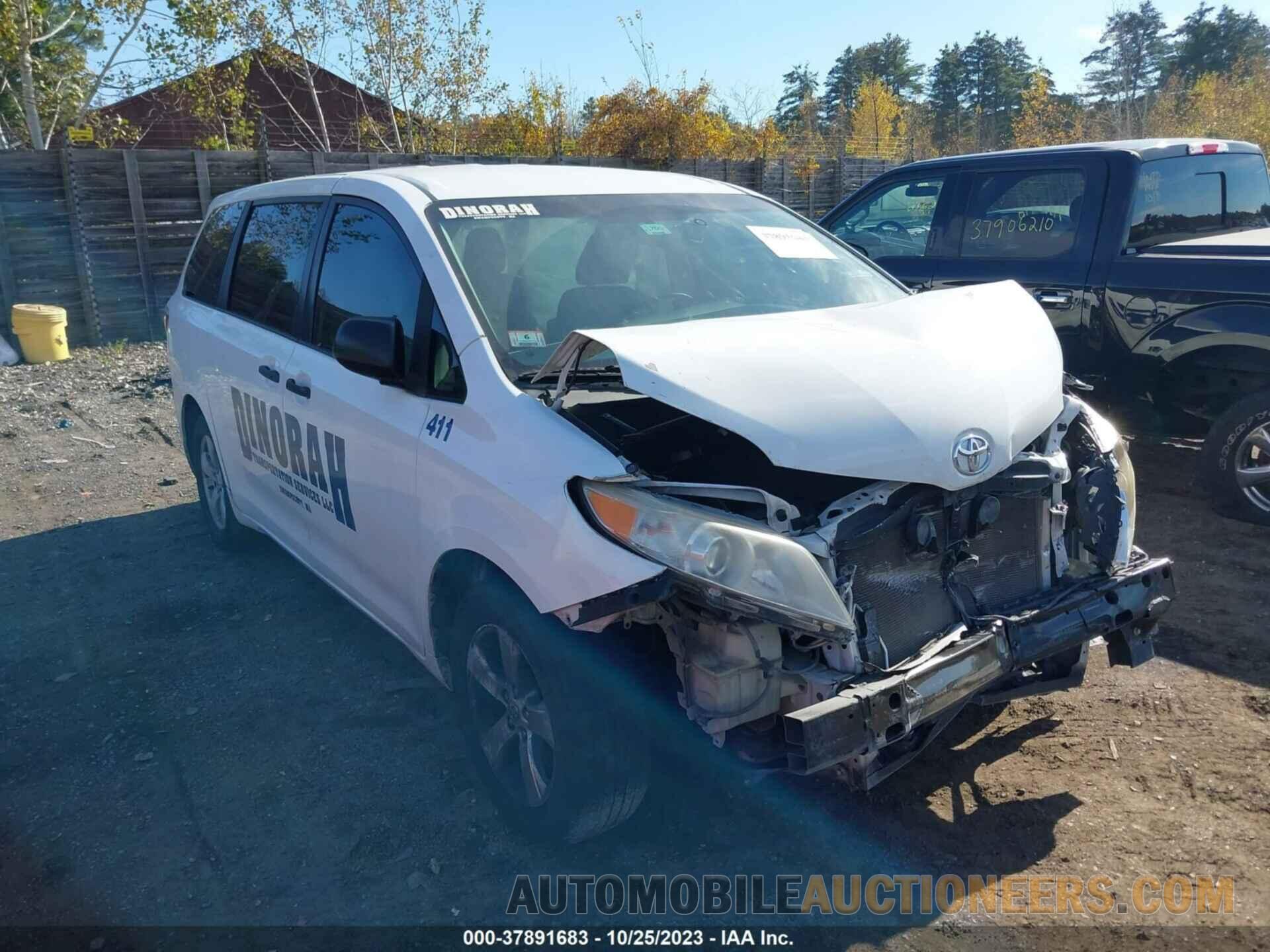 5TDZK3DC5GS741758 TOYOTA SIENNA 2016