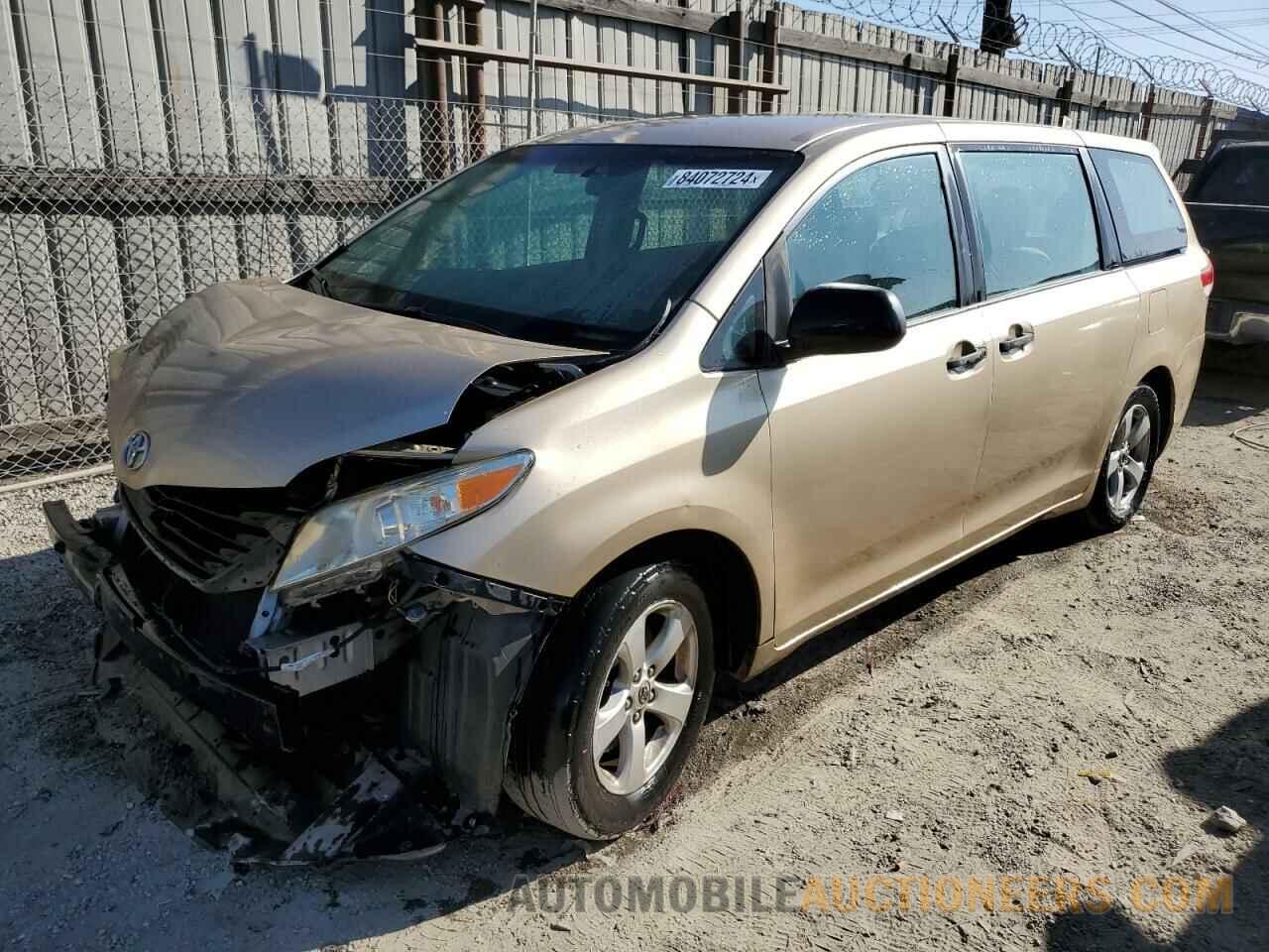 5TDZK3DC6BS008708 TOYOTA All Models 2011