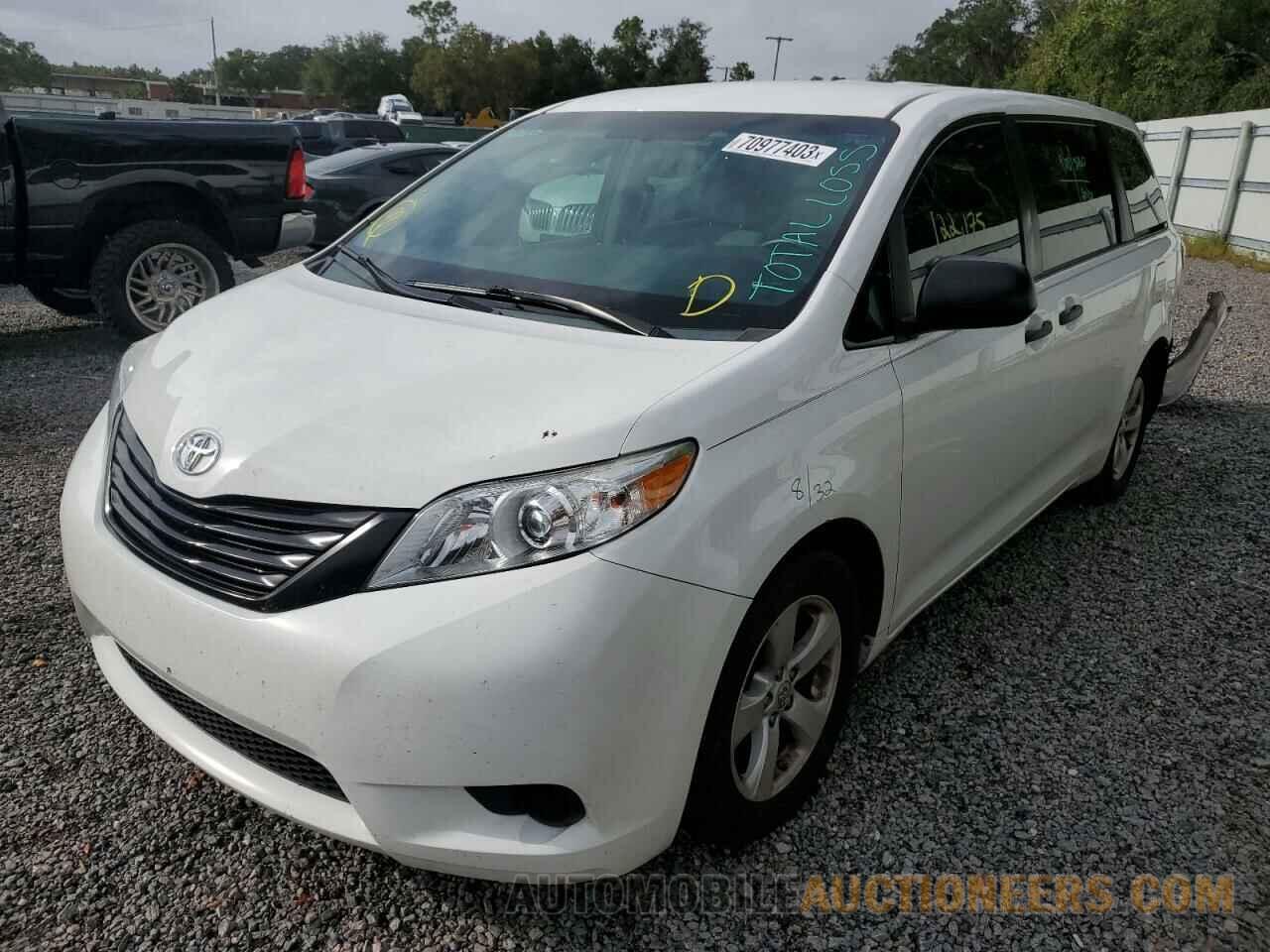 5TDZK3DC6FS544371 TOYOTA All Models 2015