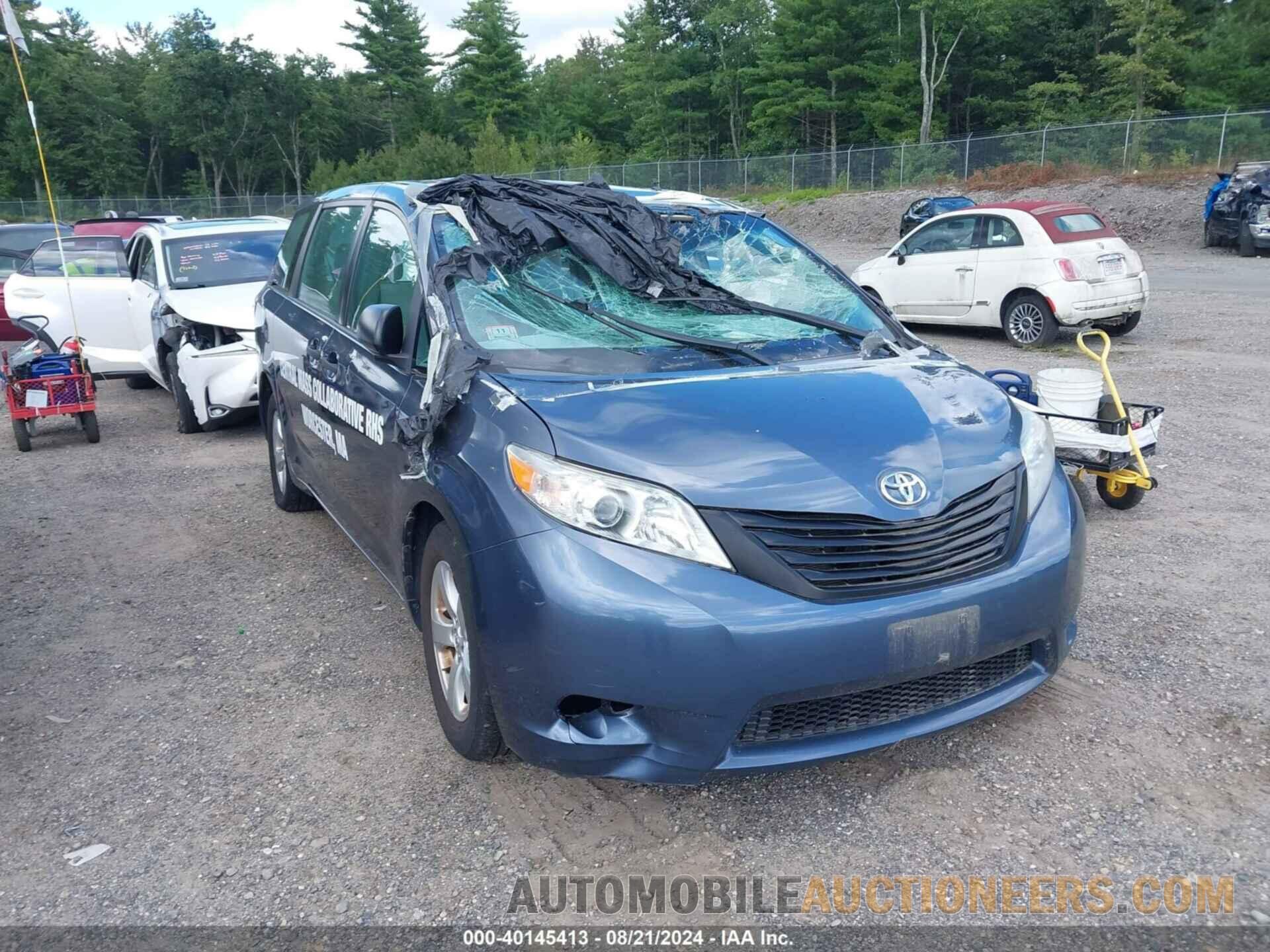 5TDZK3DC6GS757340 TOYOTA SIENNA 2016