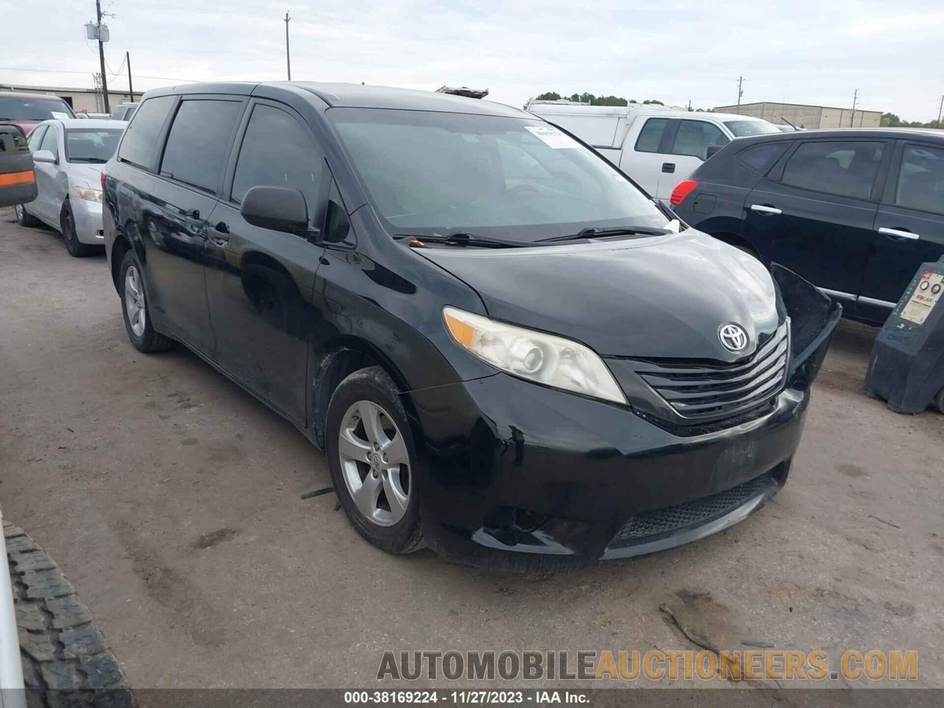 5TDZK3DC8GS753435 TOYOTA SIENNA 2016