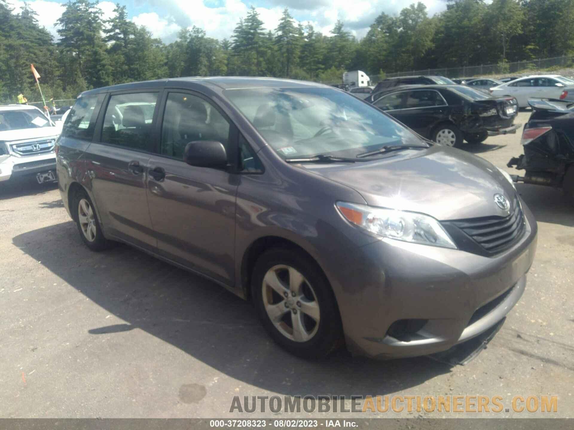 5TDZK3DC9FS658414 TOYOTA SIENNA 2015