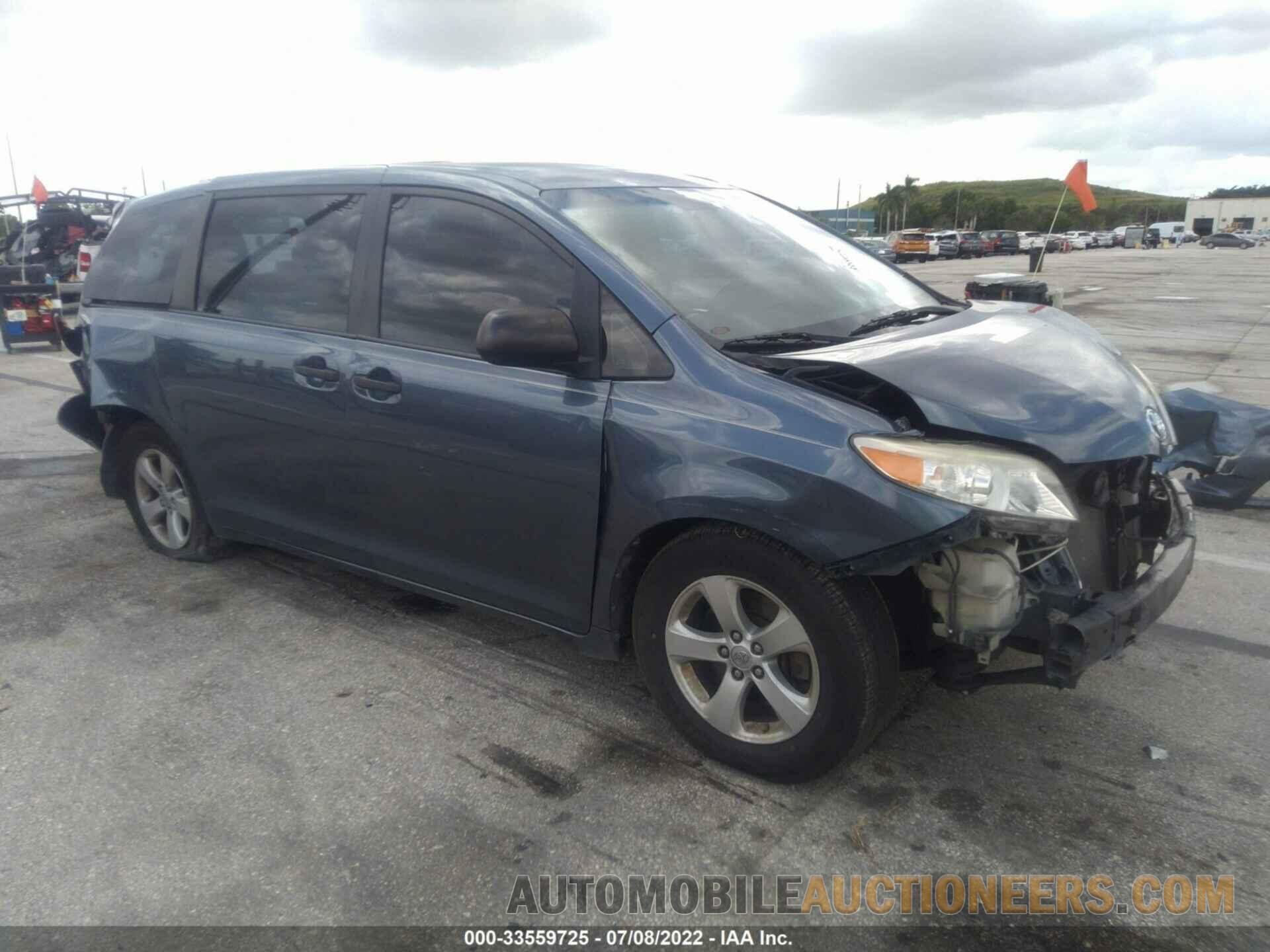 5TDZK3DCXFS674833 TOYOTA SIENNA 2015