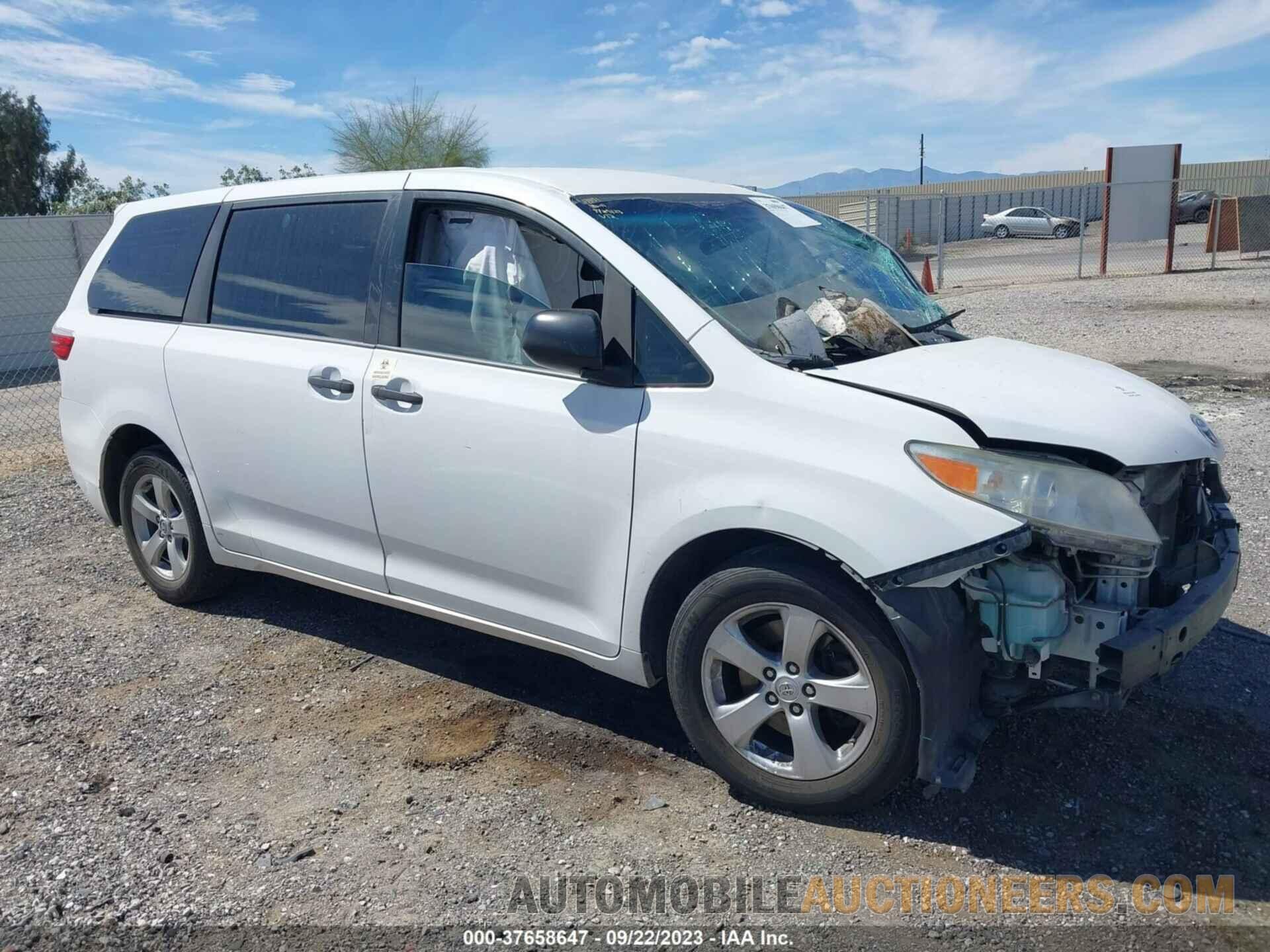 5TDZK3DCXGS703779 TOYOTA SIENNA 2016