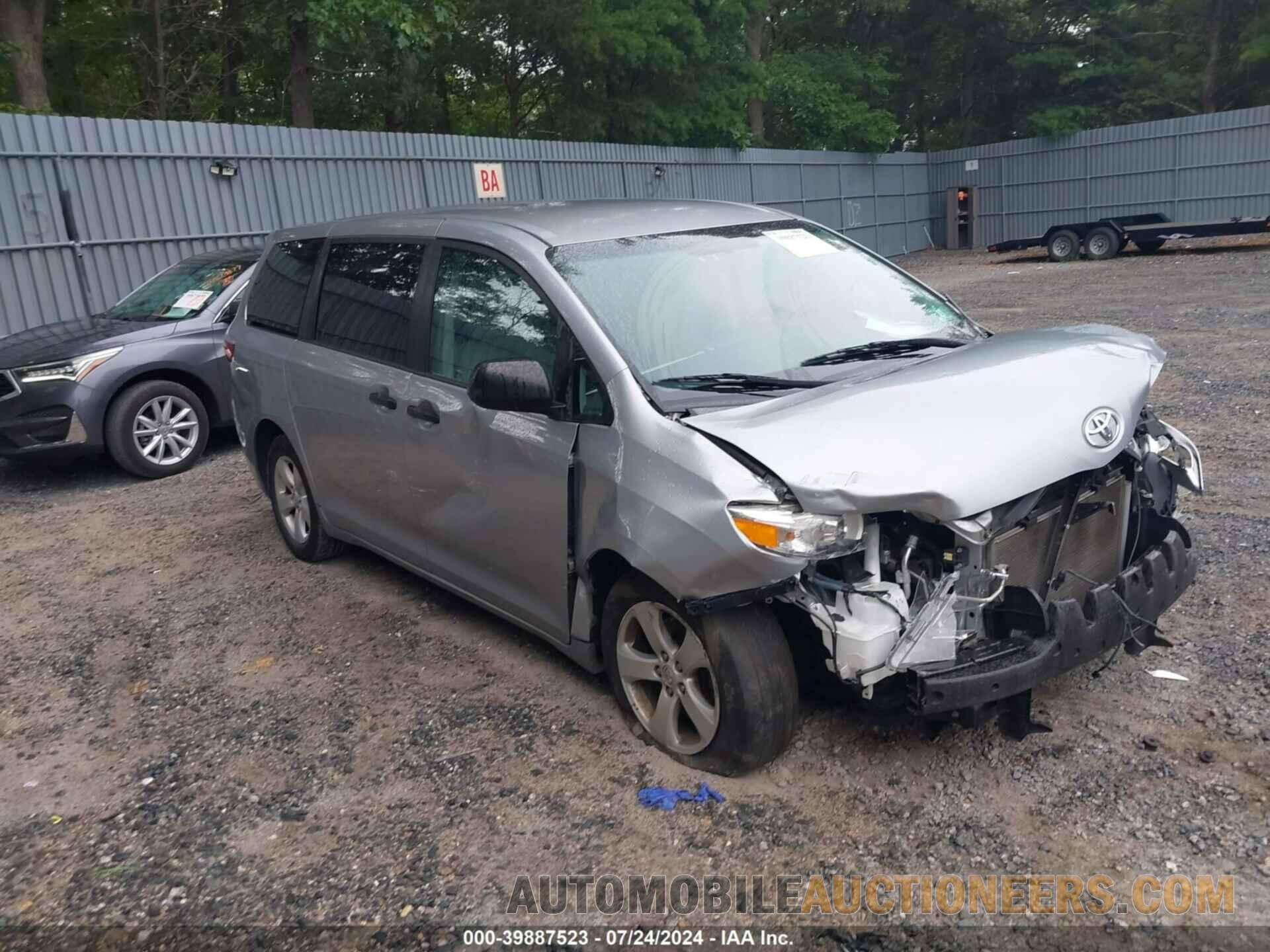 5TDZK3DCXGS706990 TOYOTA SIENNA 2016